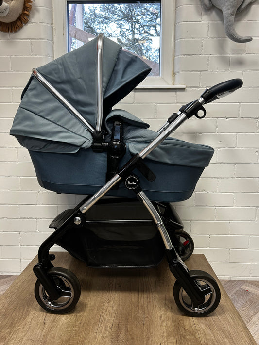 Silver Cross Wayfarer - 2 in 1 Travel System - Sky Blue