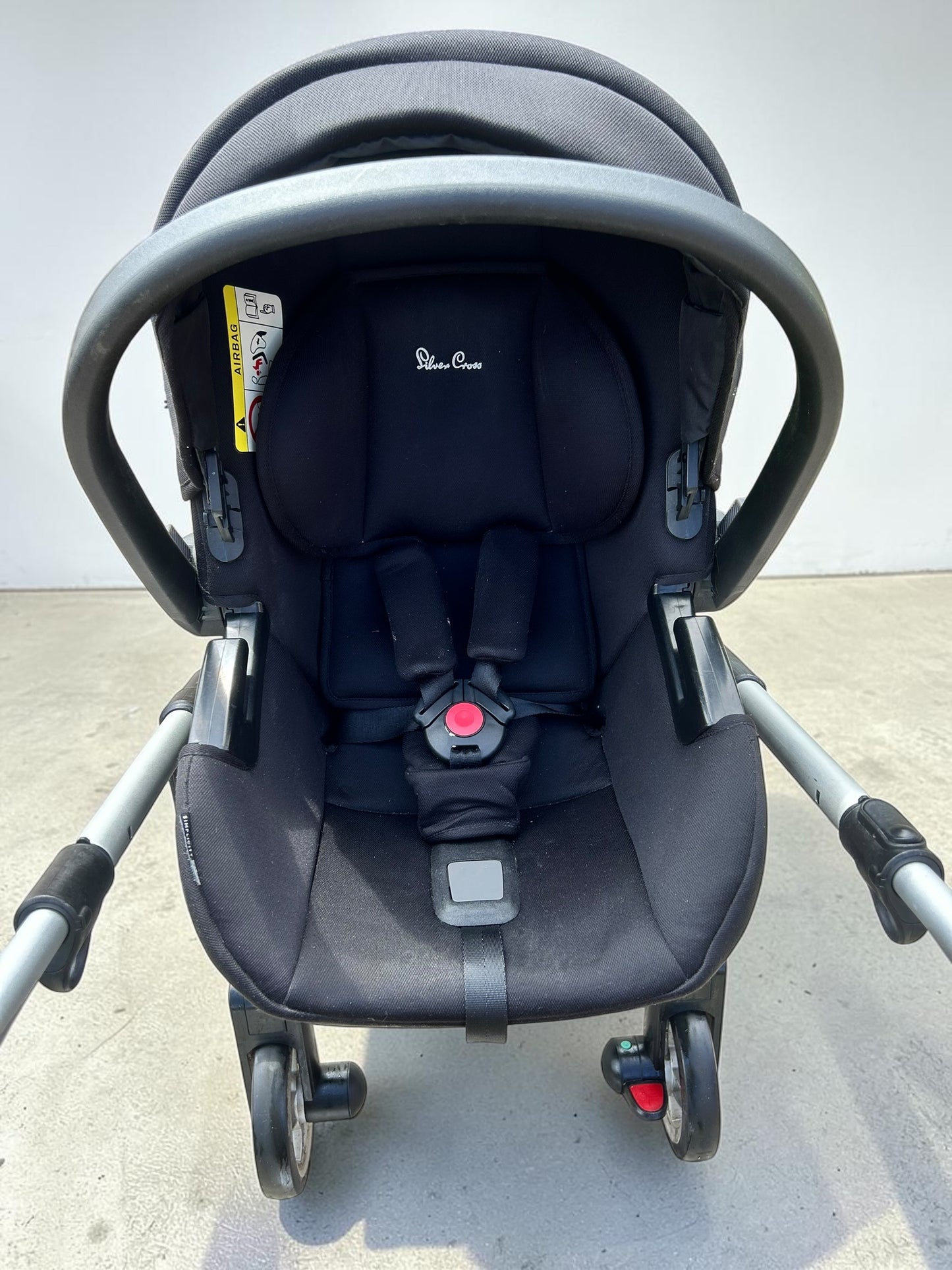 Silver Cross Wayfarer - 3 in 1 Travel System - Stone Grey