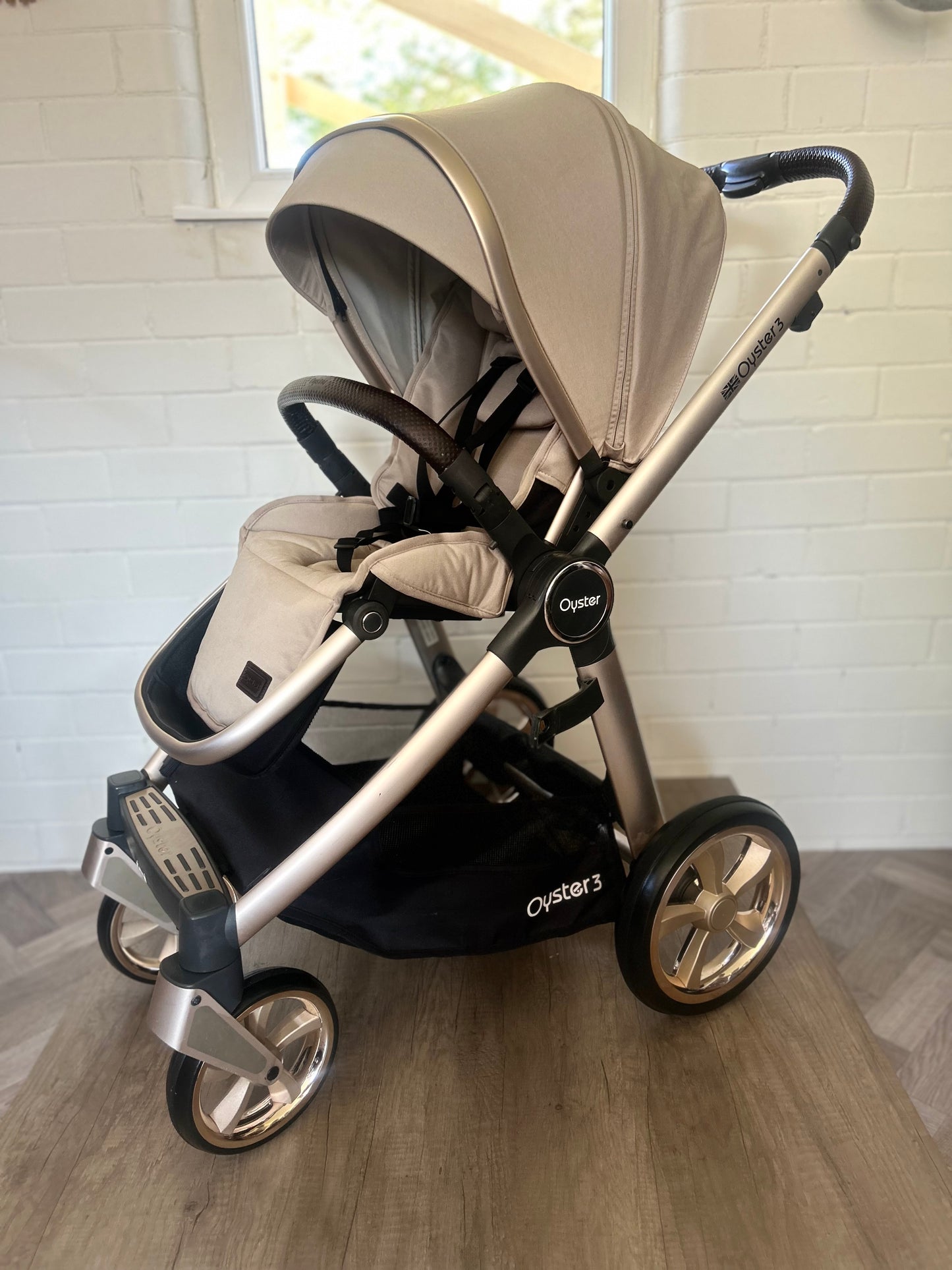BabyStyle Oyster 3 - Champagne 2 in 1 Travel System