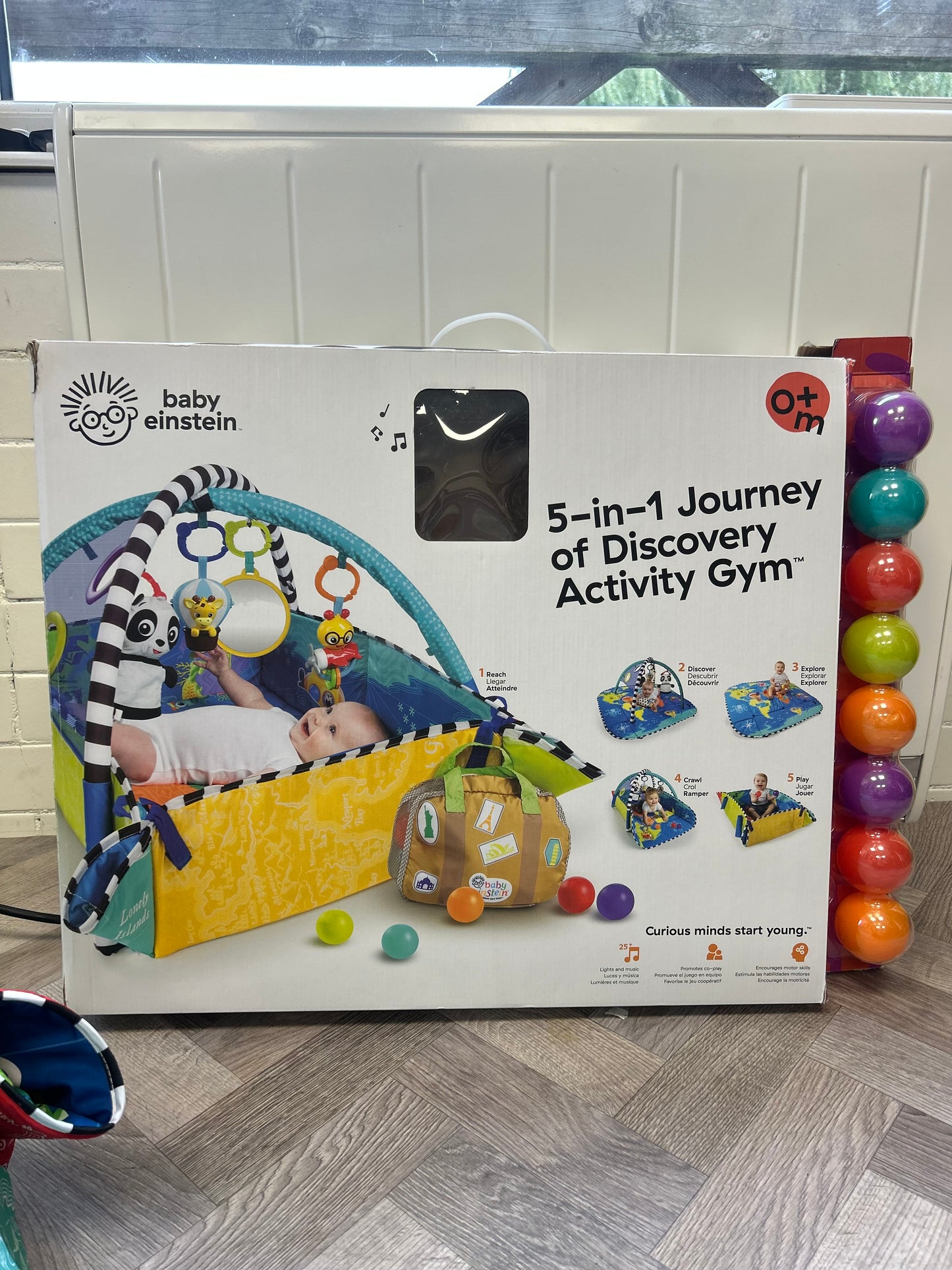 Baby Einstein, Patch 5-in-1 Colour Playspace Activity Play Gym & Ball Pit
