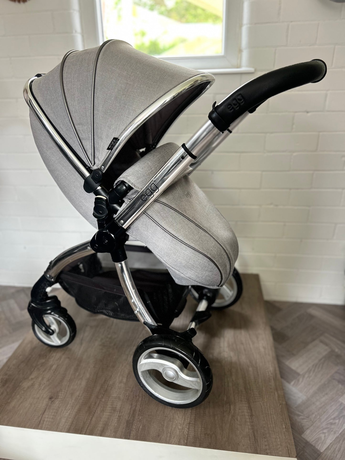 Egg Stroller 3 in 1 - Platinum