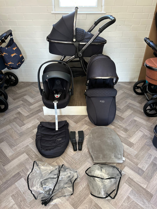 egg2 3 in 1 Travel System - Cobalt Blue