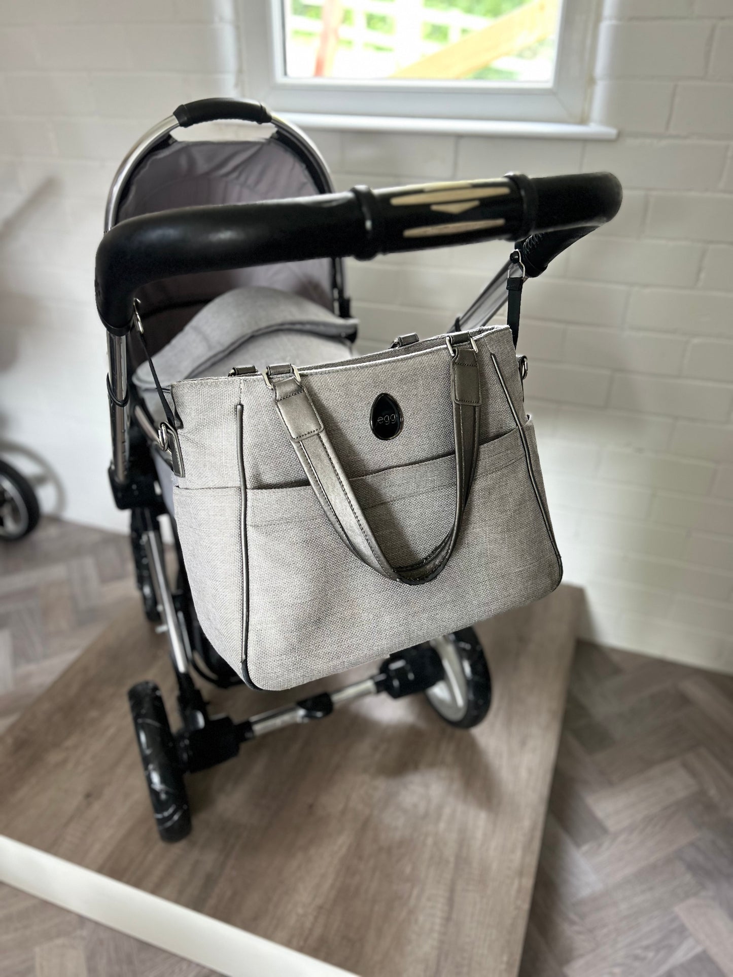 Egg Stroller 3 in 1 - Platinum