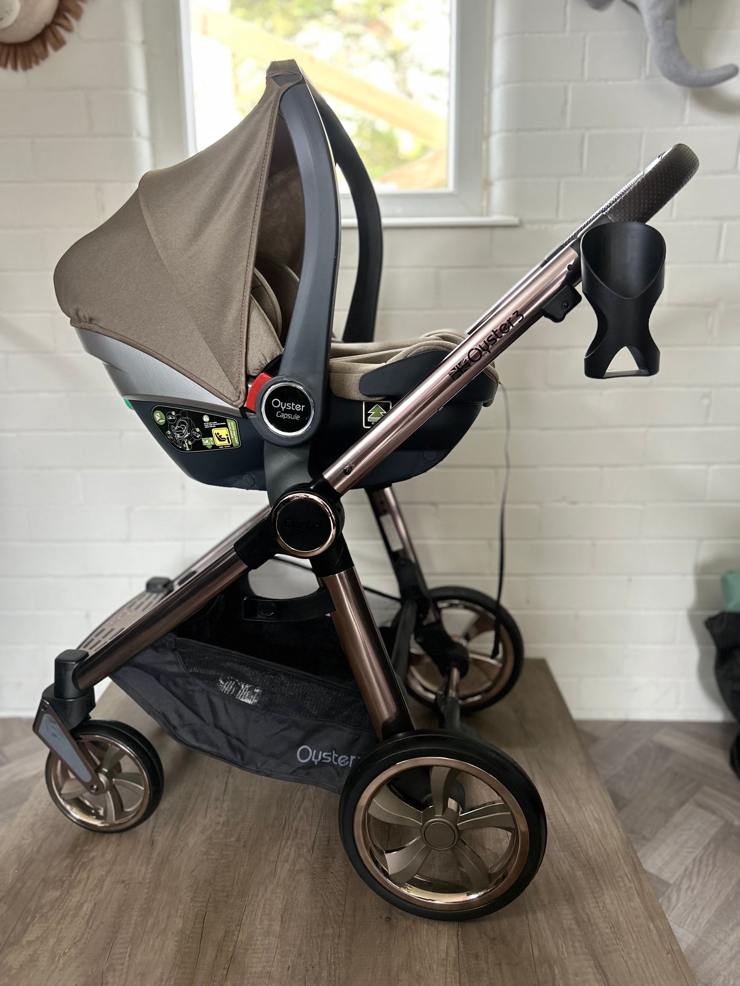 BabyStyle Oyster 3 - Mink - Full Travel System