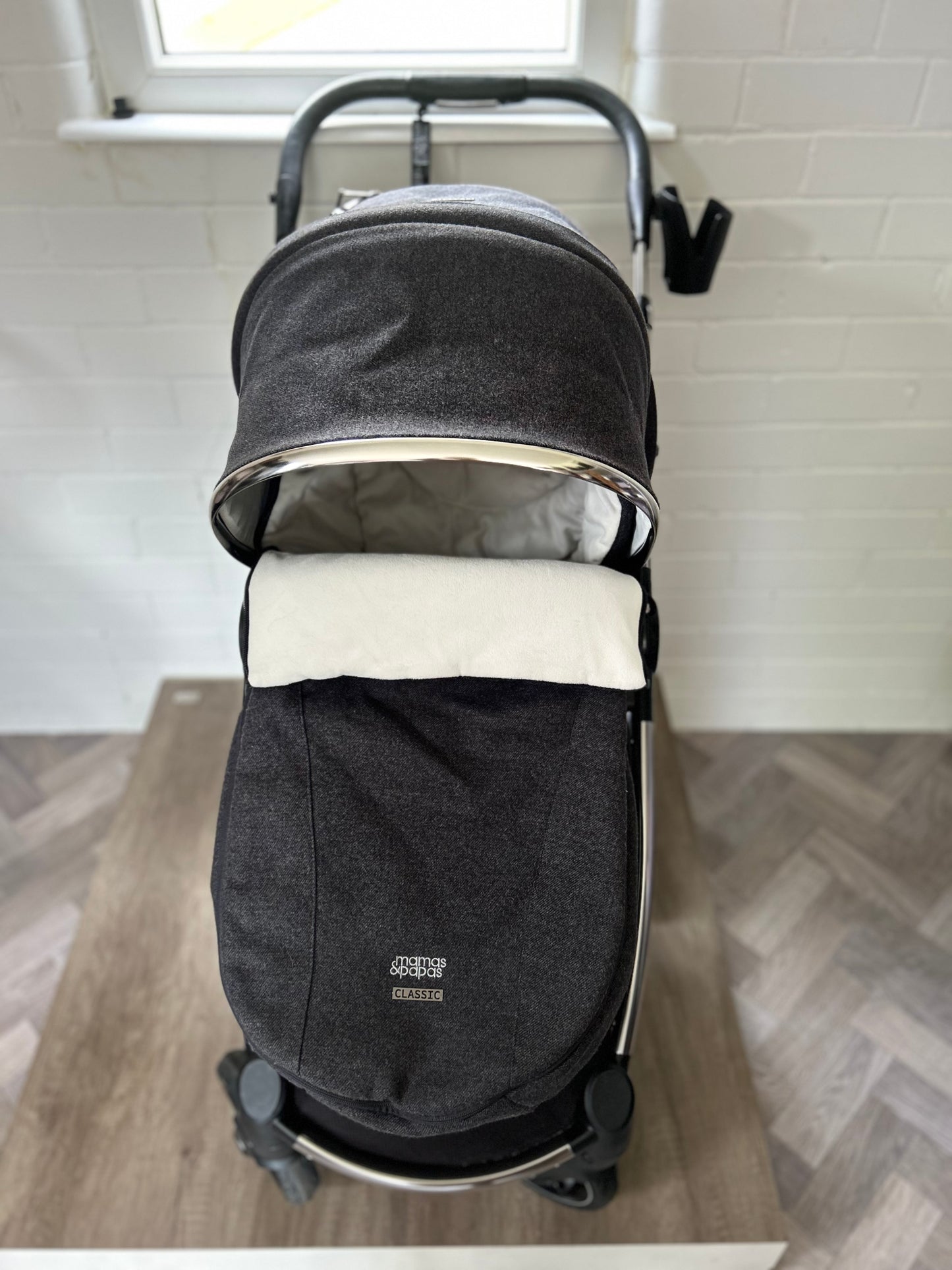 Mamas And Papas Ocarro Pushchair & Carrycot - Navy Classic