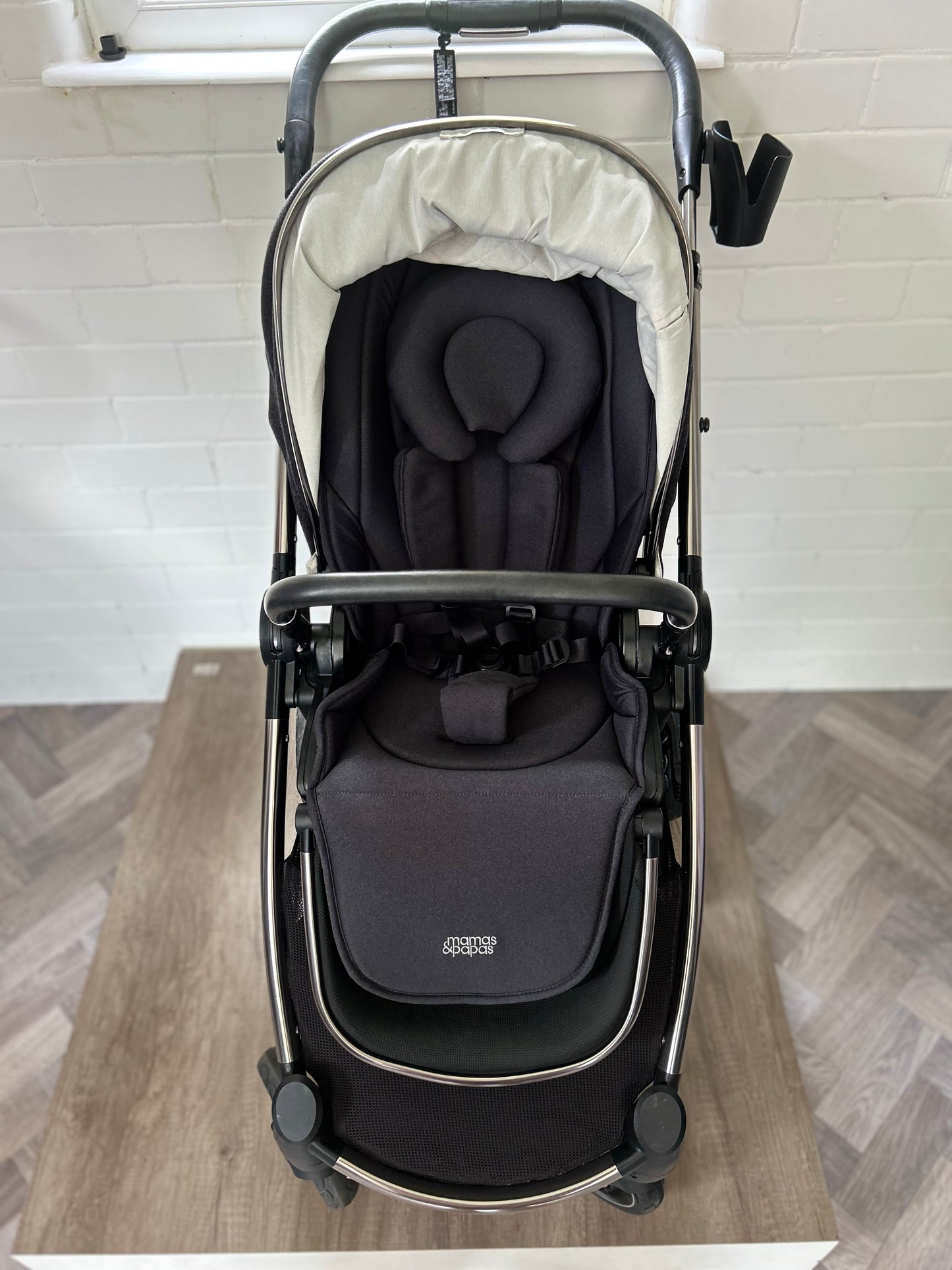 Mamas And Papas Ocarro Pushchair & Carrycot - Navy Classic