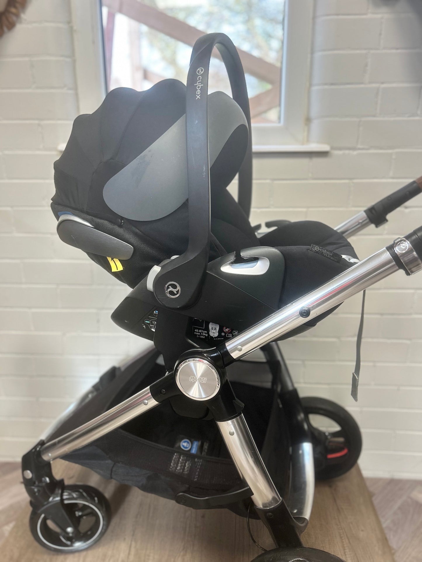 Mamas & Papas Ocarro 3 in 1 Travel System - Fossil Grey