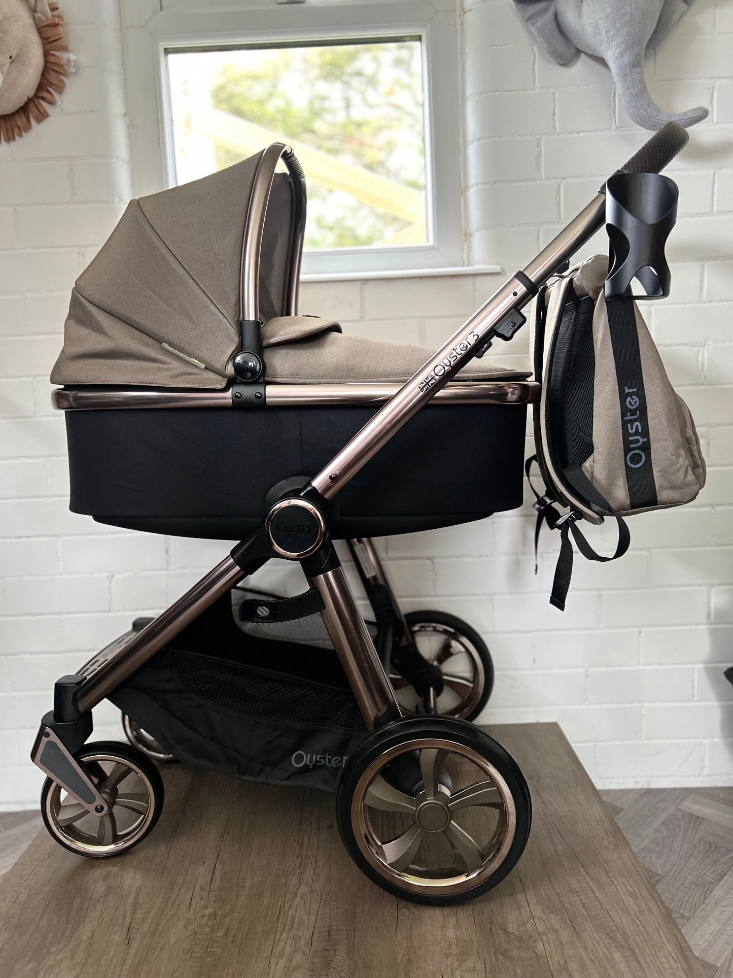 BabyStyle Oyster 3 - Mink - Full Travel System