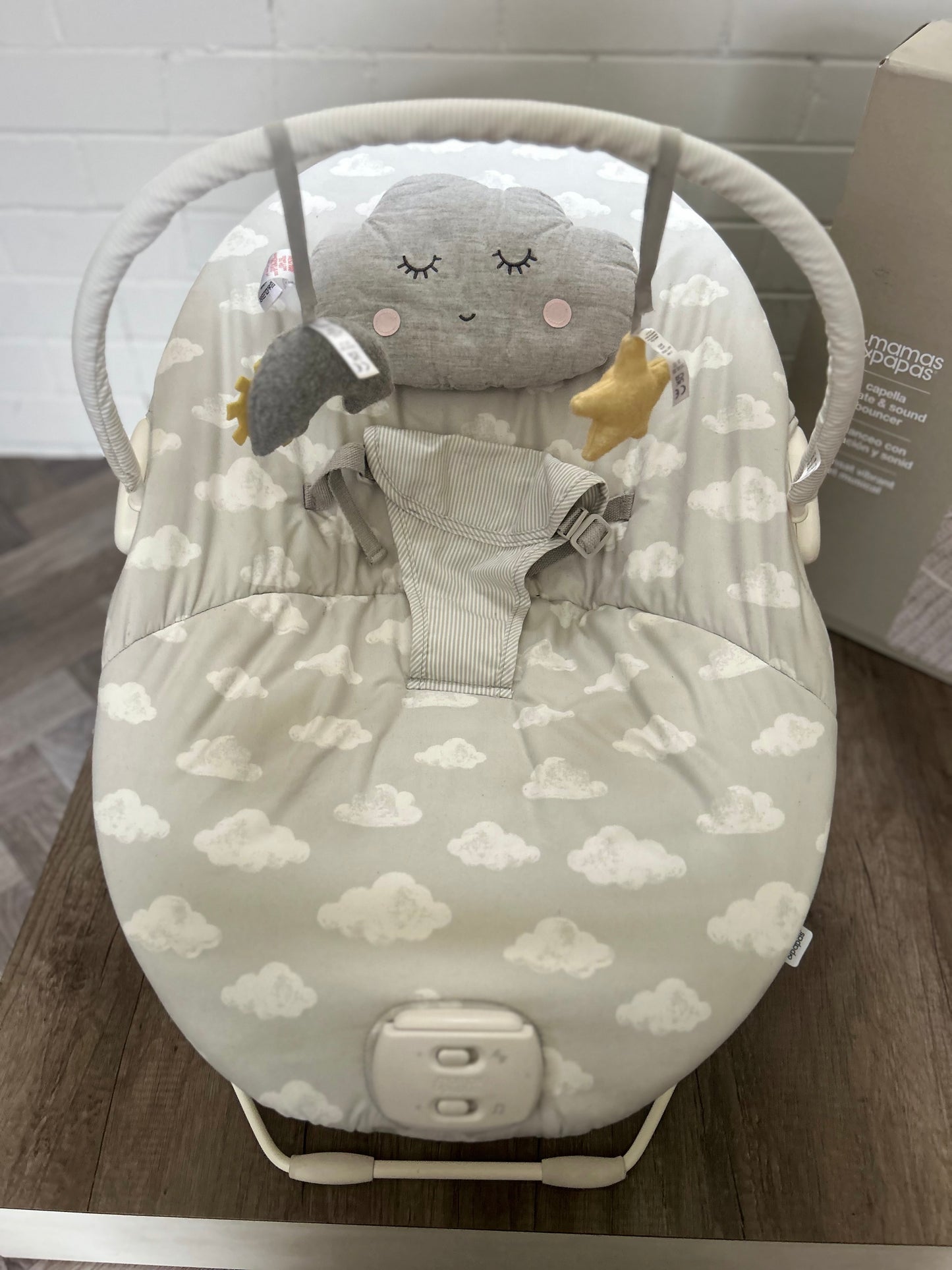 Mamas & Papas Capella Bouncer Cradle & Sit & Play - Cloud