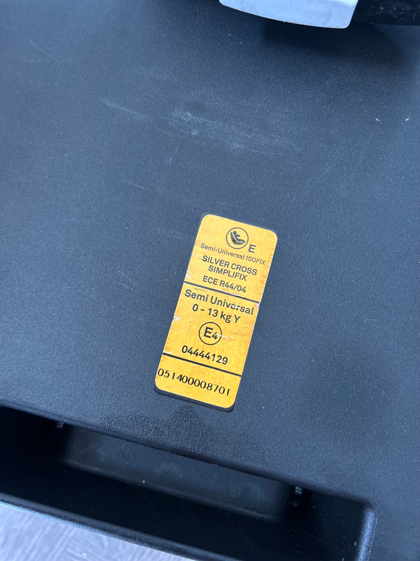 Silver Cross Simplifix ISOFIX Base