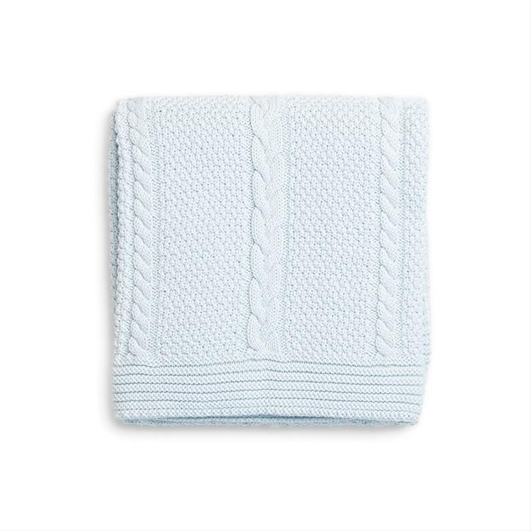 Funna Baby Knitted Blanket Capelli - Blue