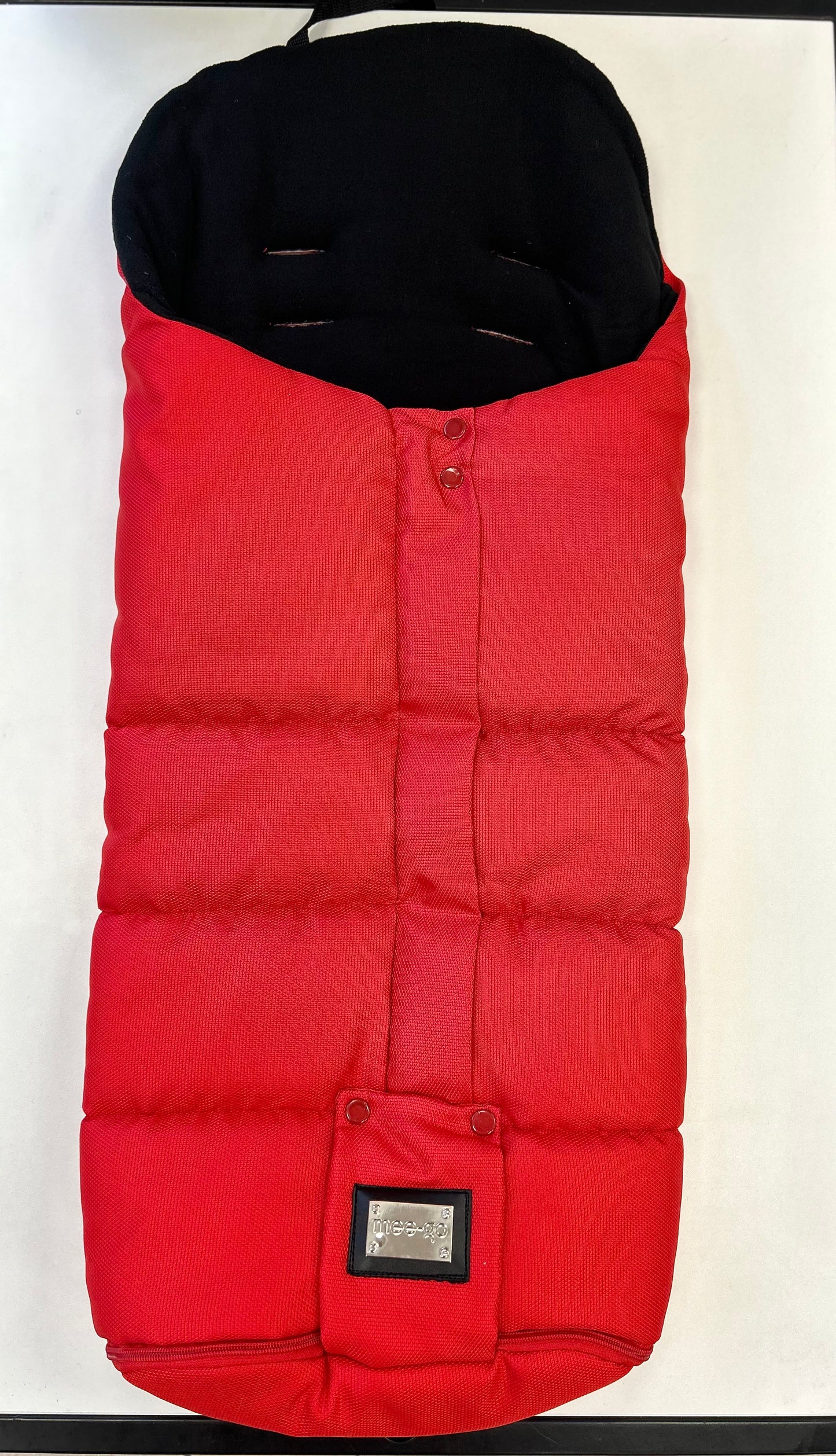 Mee-Go Stroller Footmuff Red