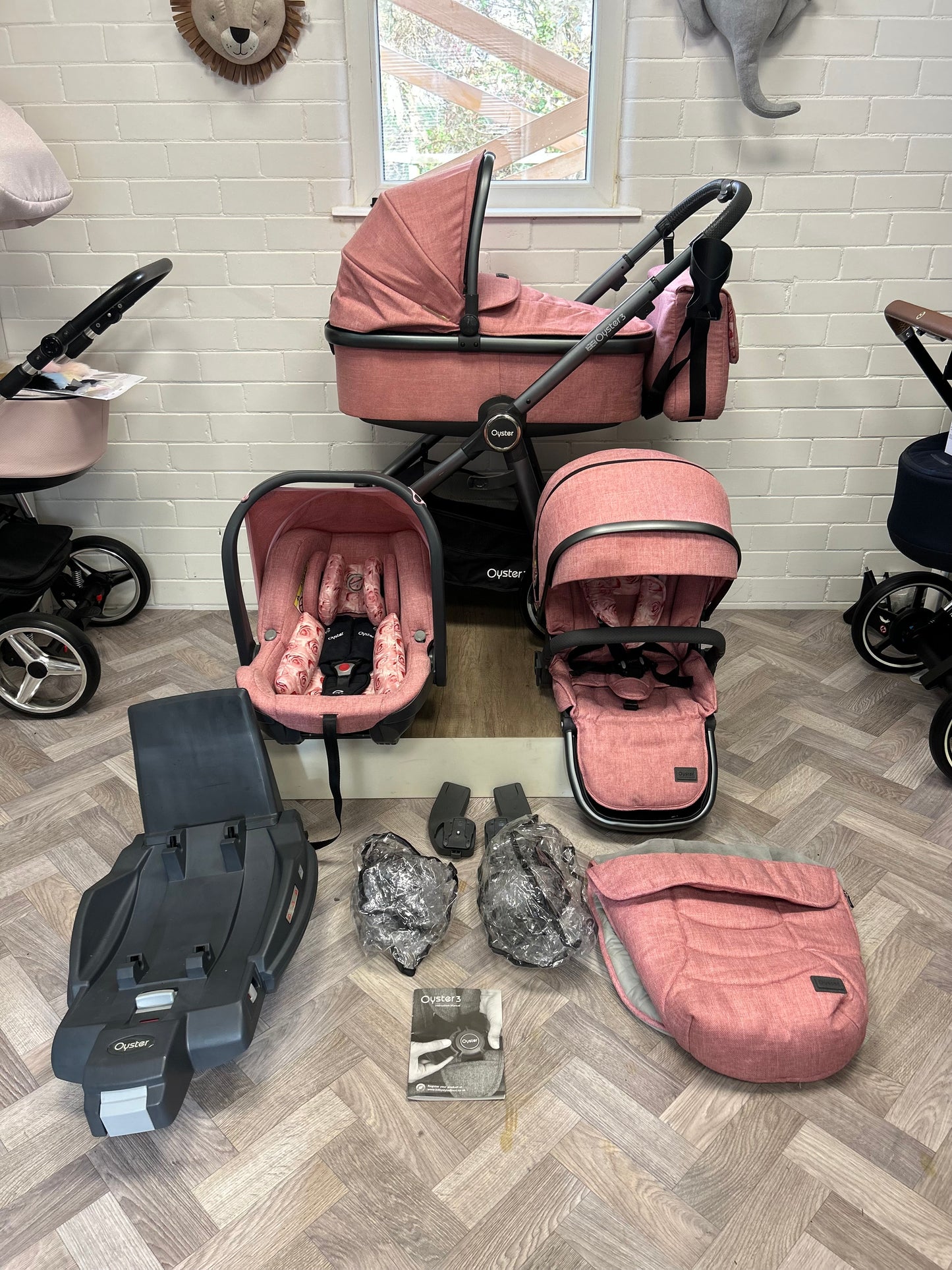 BabyStyle Oyster 3 - Limited Edition - Rose Pink