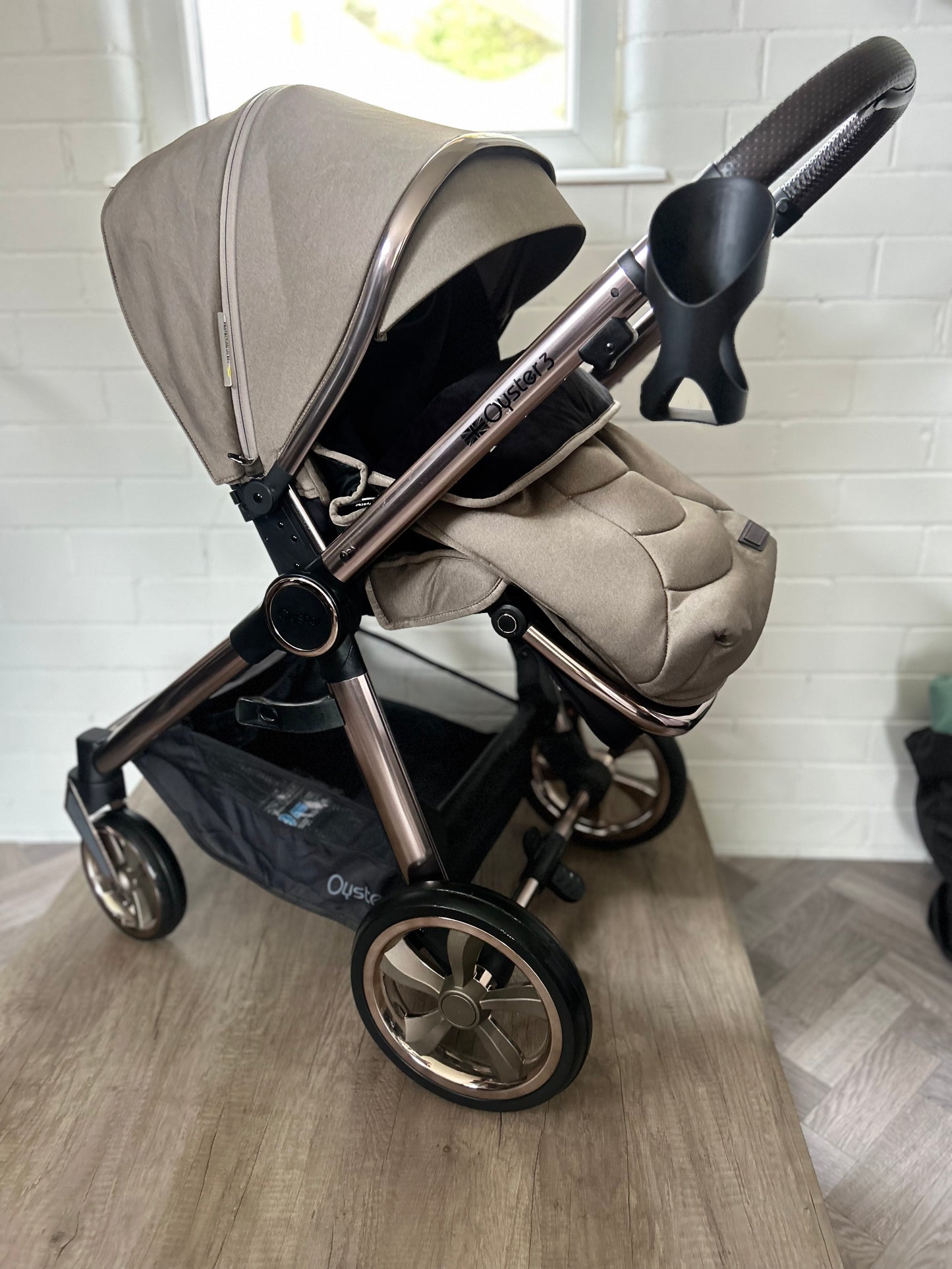 BabyStyle Oyster 3 - Mink - Full Travel System