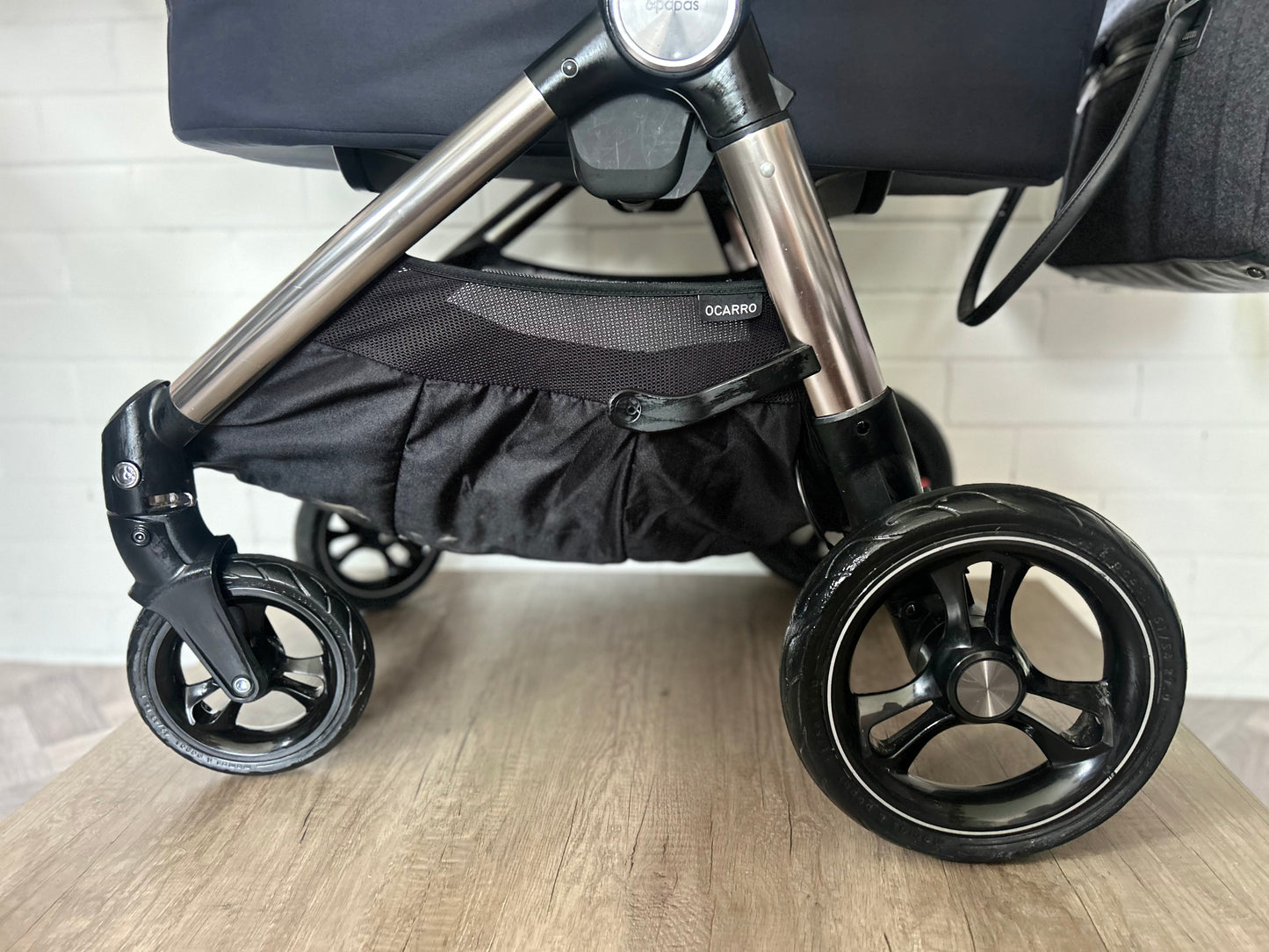 Mamas And Papas Ocarro Pushchair & Carrycot - Navy Classic
