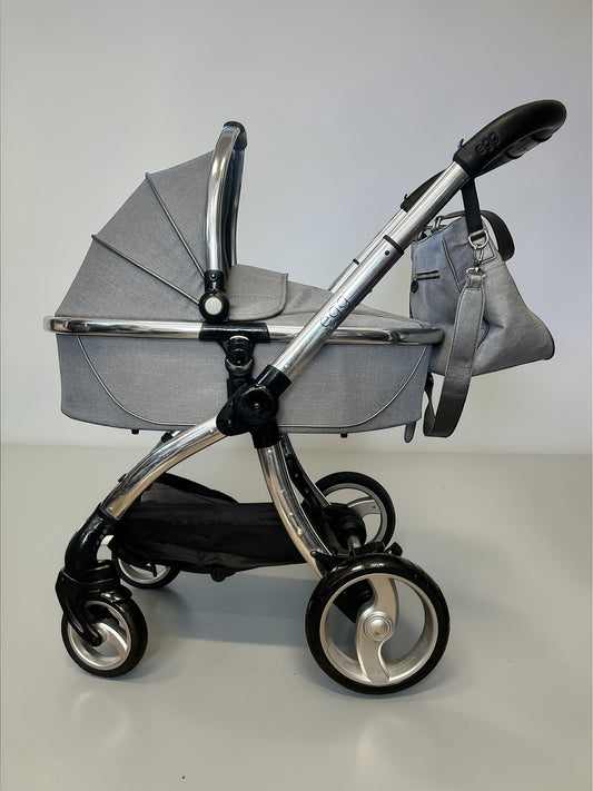 BabyStyle Egg Stroller - Platinum 3in1 Travel System