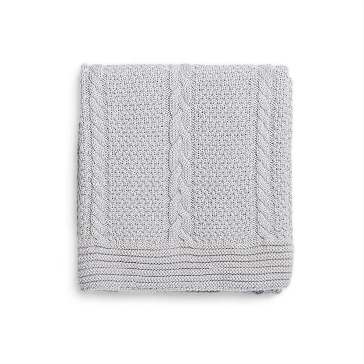 Funna Baby Knitted Blanket Capelli - Grey