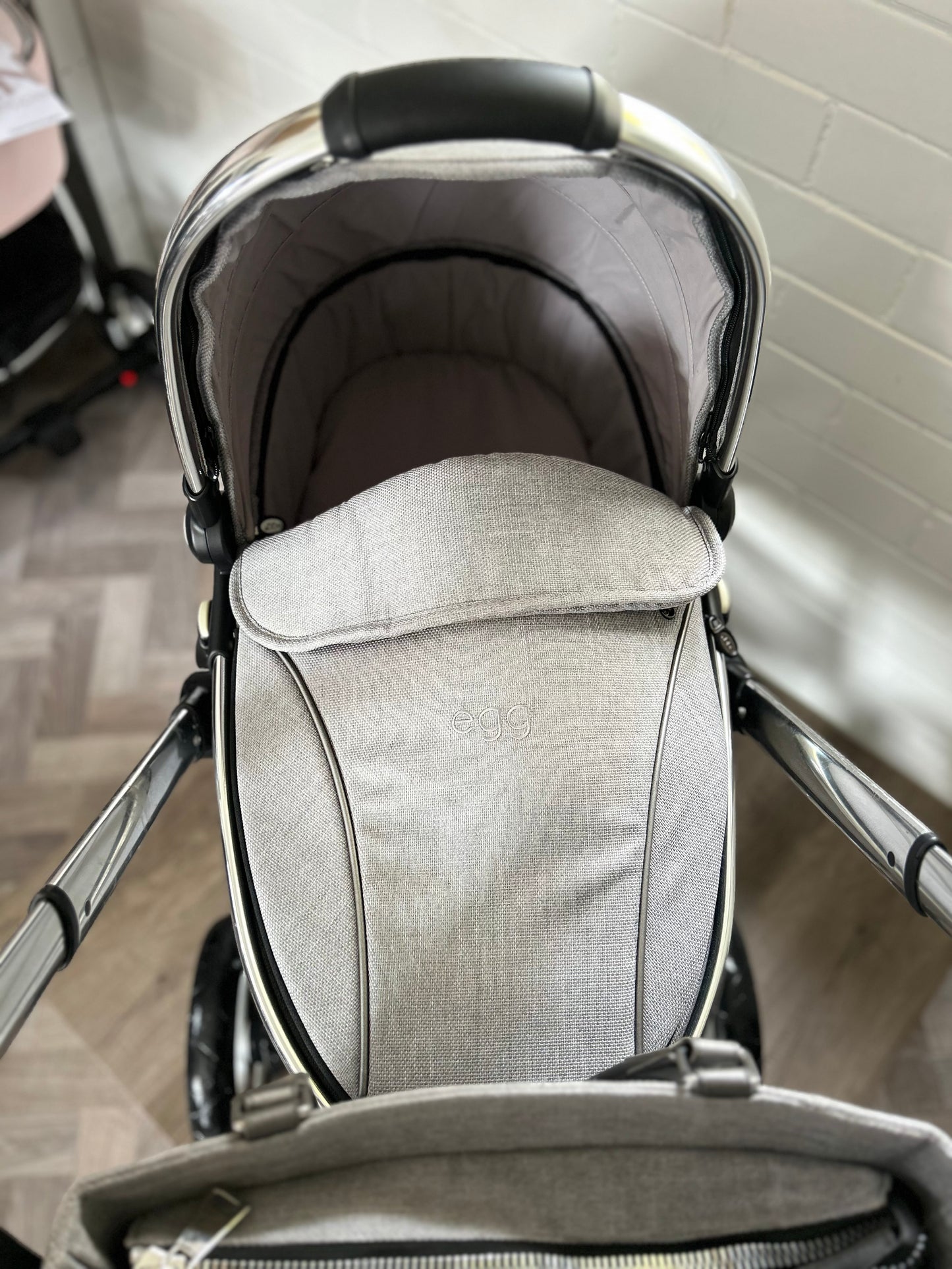 Egg Stroller 3 in 1 - Platinum