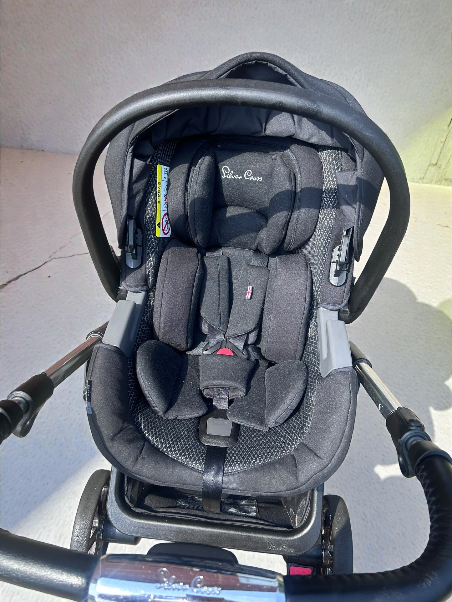 Silver Cross Pioneer Pram System - Pepper