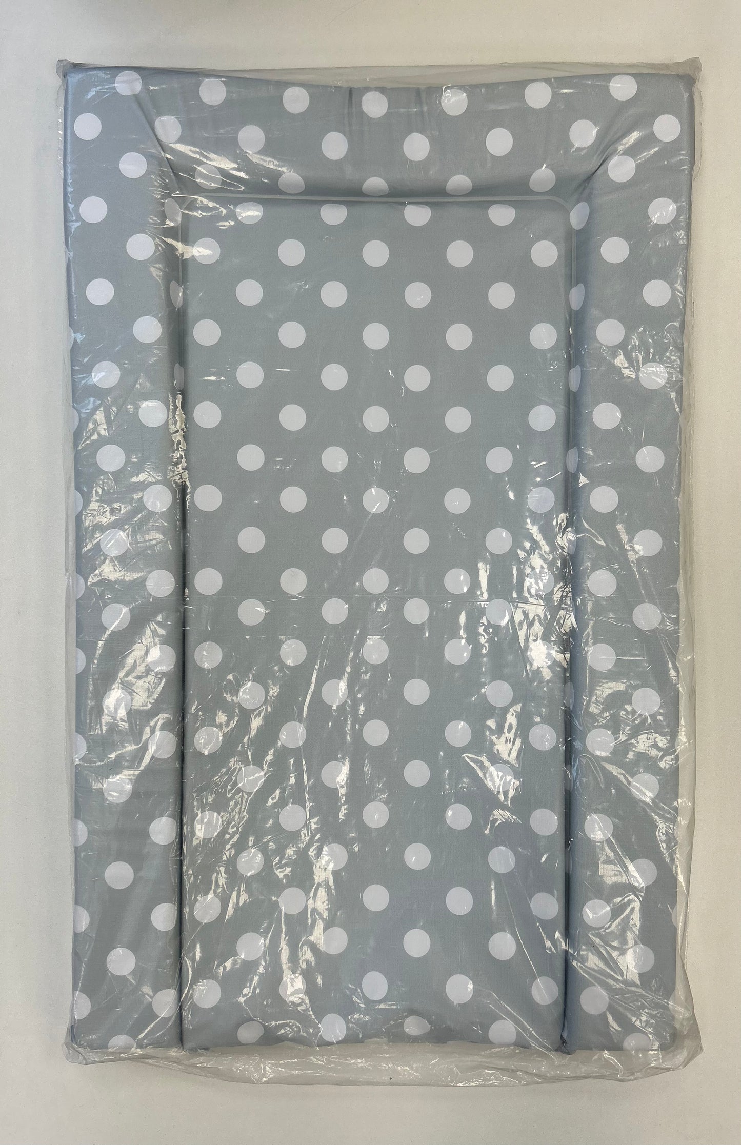 Deluxe Baby Changing Mat - Grey Dots