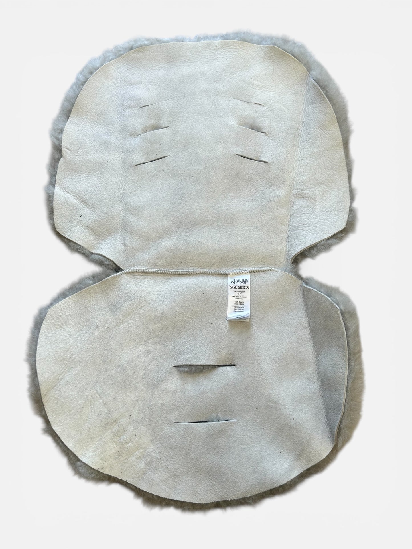 Mamas & Papas - Sheepskin Pushchair Liner - Grey