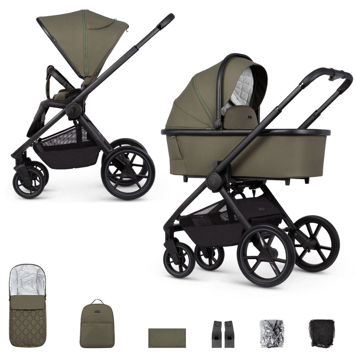 2 in 1 Travel System (Stroller & Carrycot)