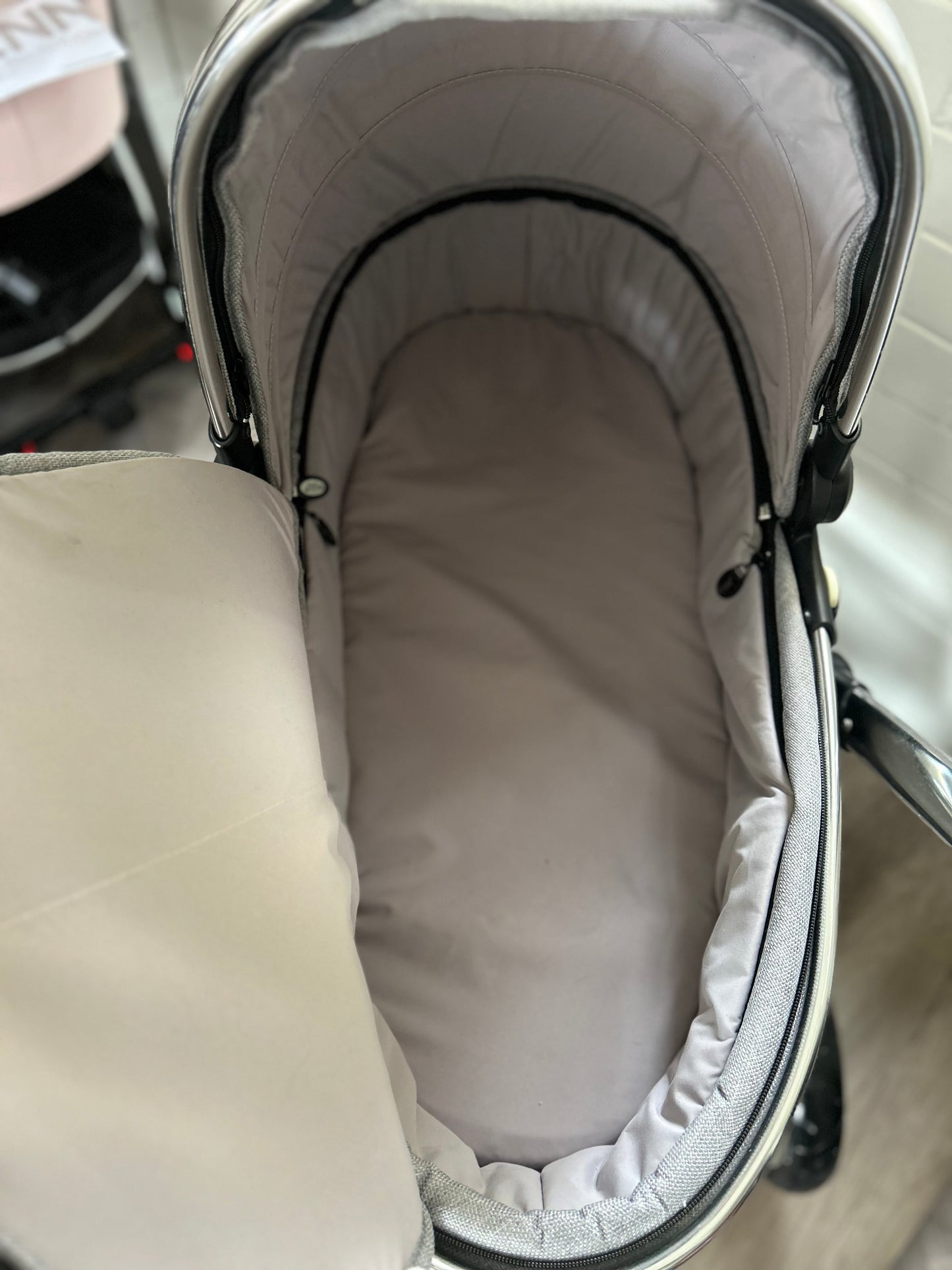 Egg Stroller 3 in 1 - Platinum