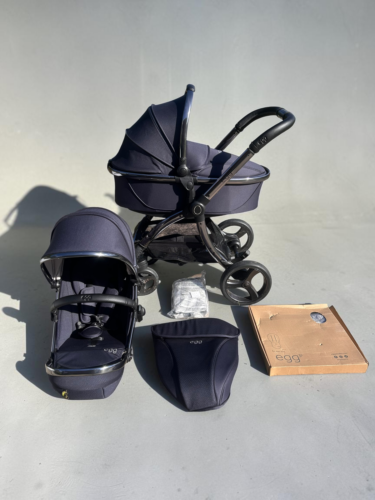 Egg 3 Stroller & Carrycot Bundle – Celestial