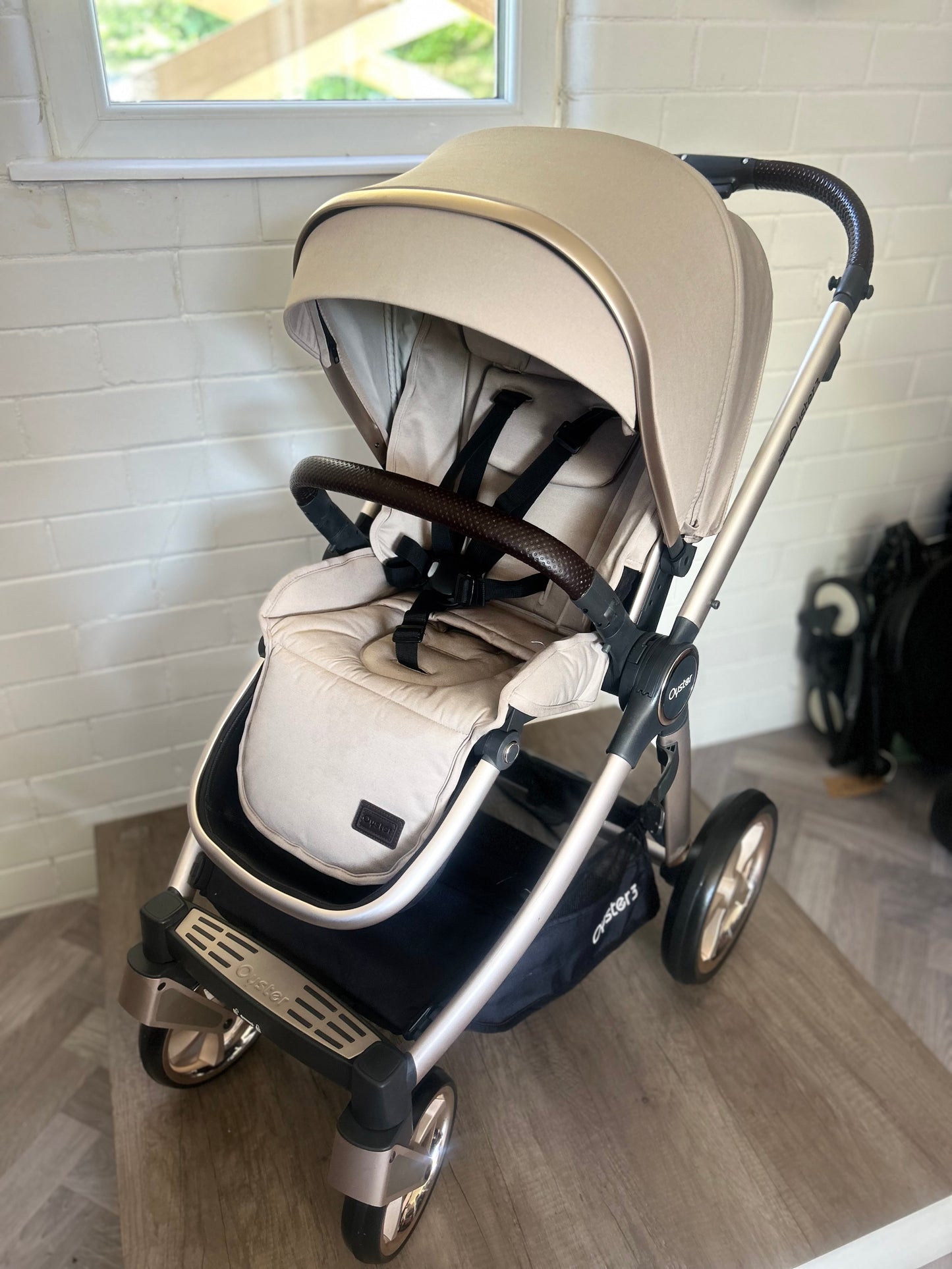 BabyStyle Oyster 3 - Champagne 2 in 1 Travel System