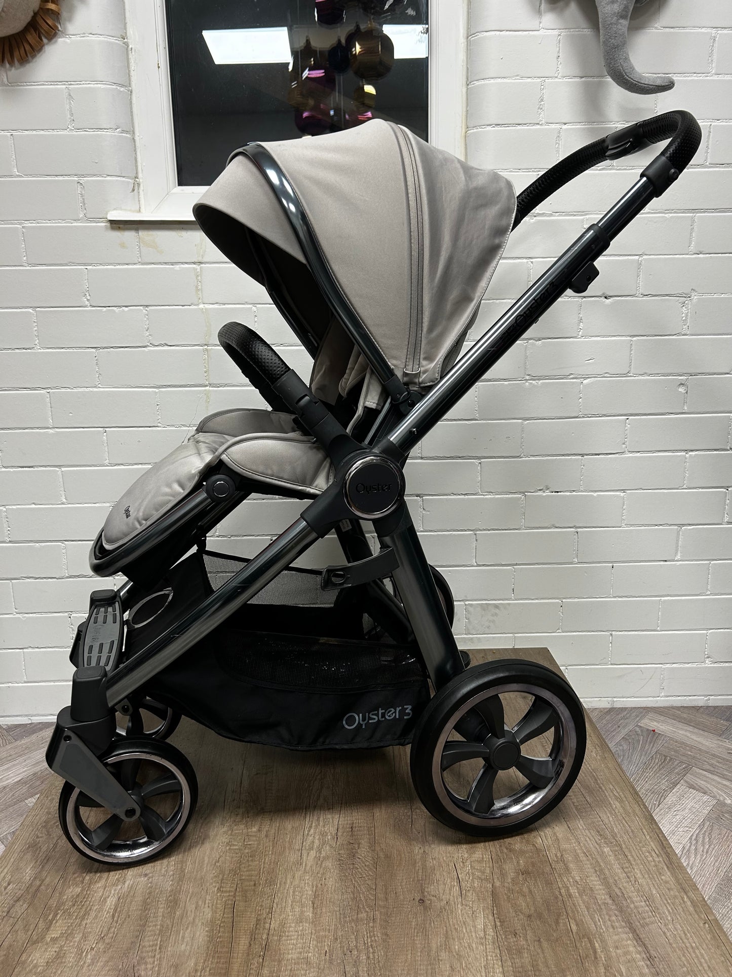 BabyStyle Oyster 3 - Stone - 3 in 1 Travel System