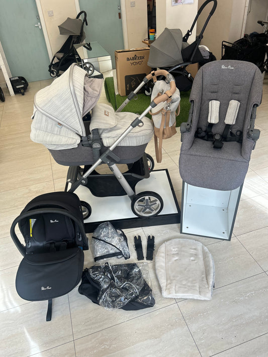 Silver Cross Pioneer - Timeless - Full Travel System