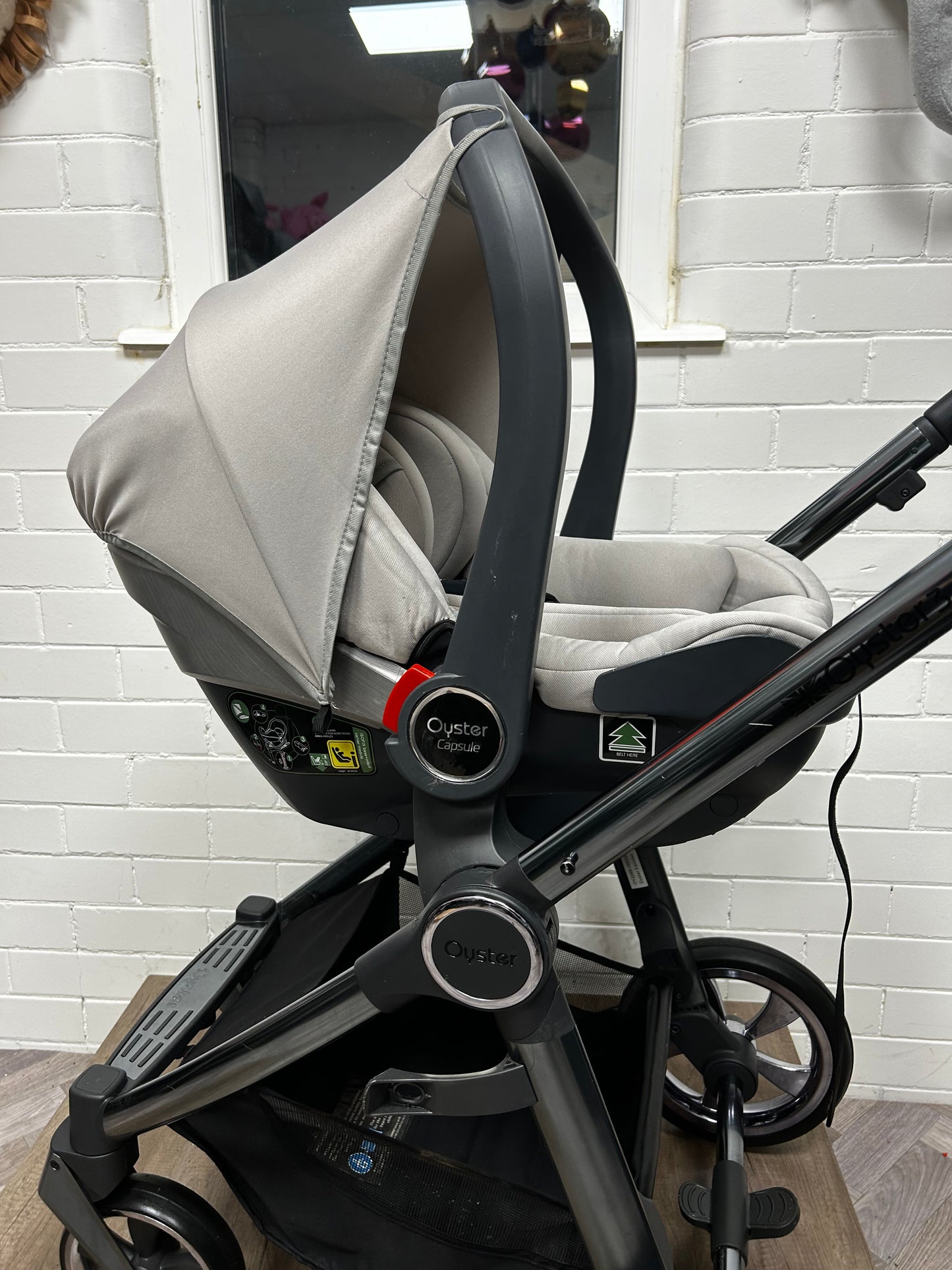 BabyStyle Oyster 3 - Stone - 3 in 1 Travel System