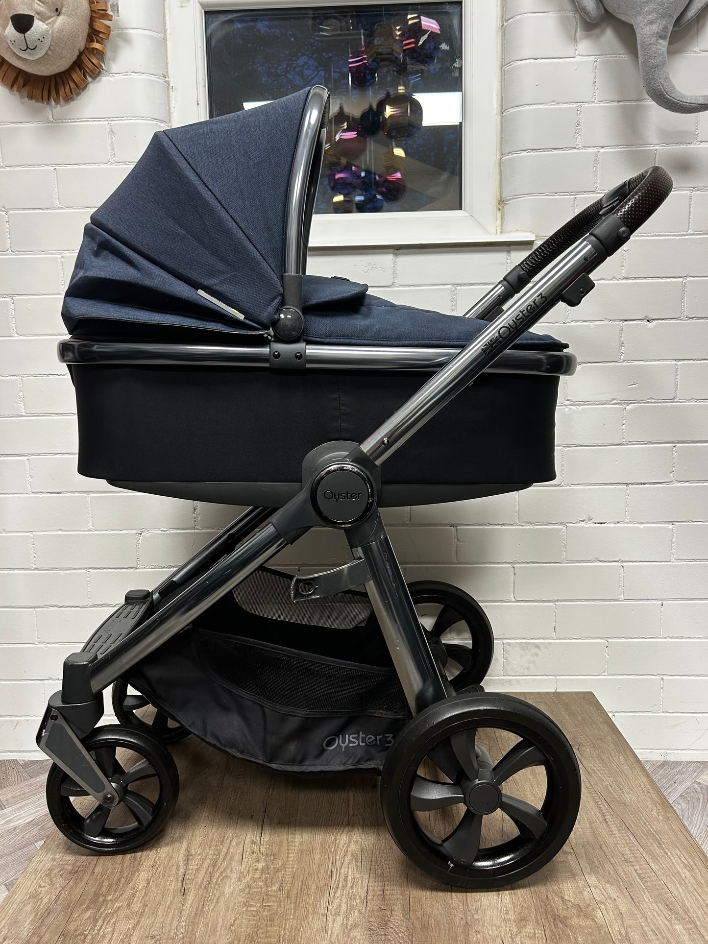 BabyStyle Oyster 3 Midnight Blue - 2 in 1 Travel System