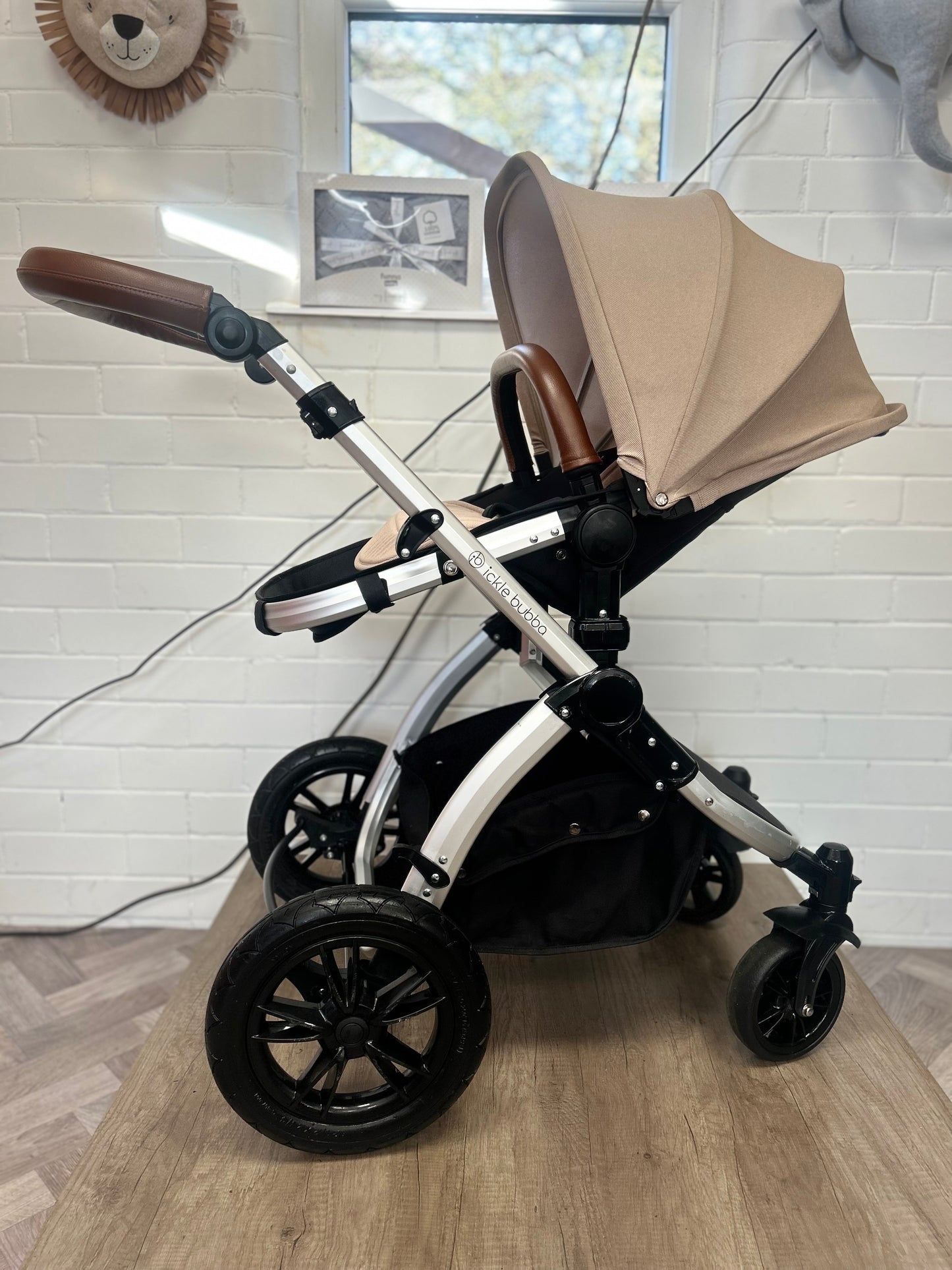 Ickle Bubba Stomp Luxe - Desert - 3 in 1 Travel System