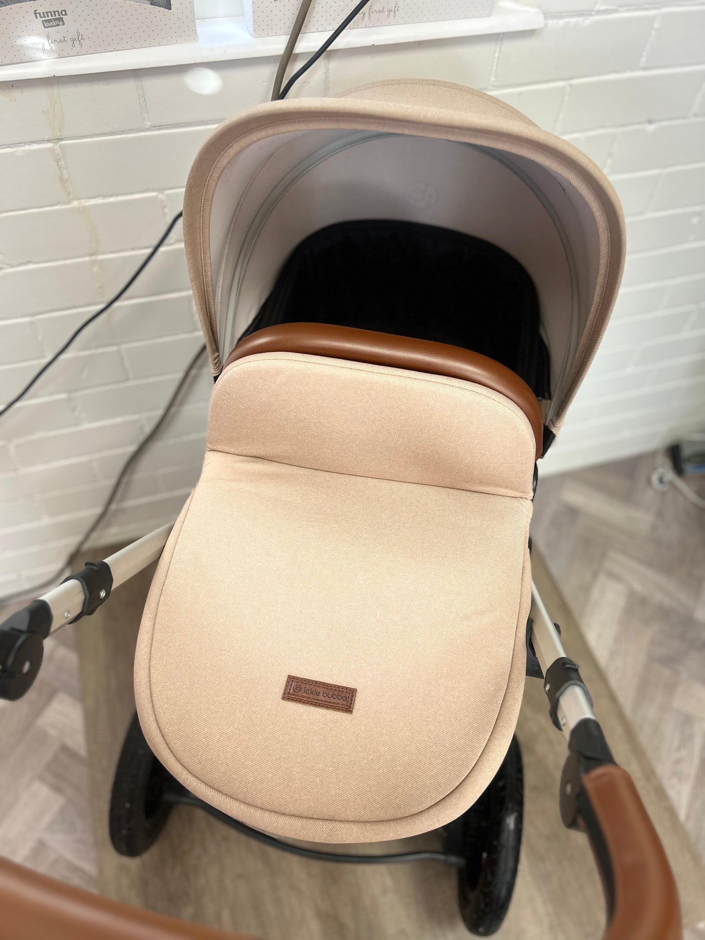 Ickle Bubba Stomp Luxe - Desert - 3 in 1 Travel System