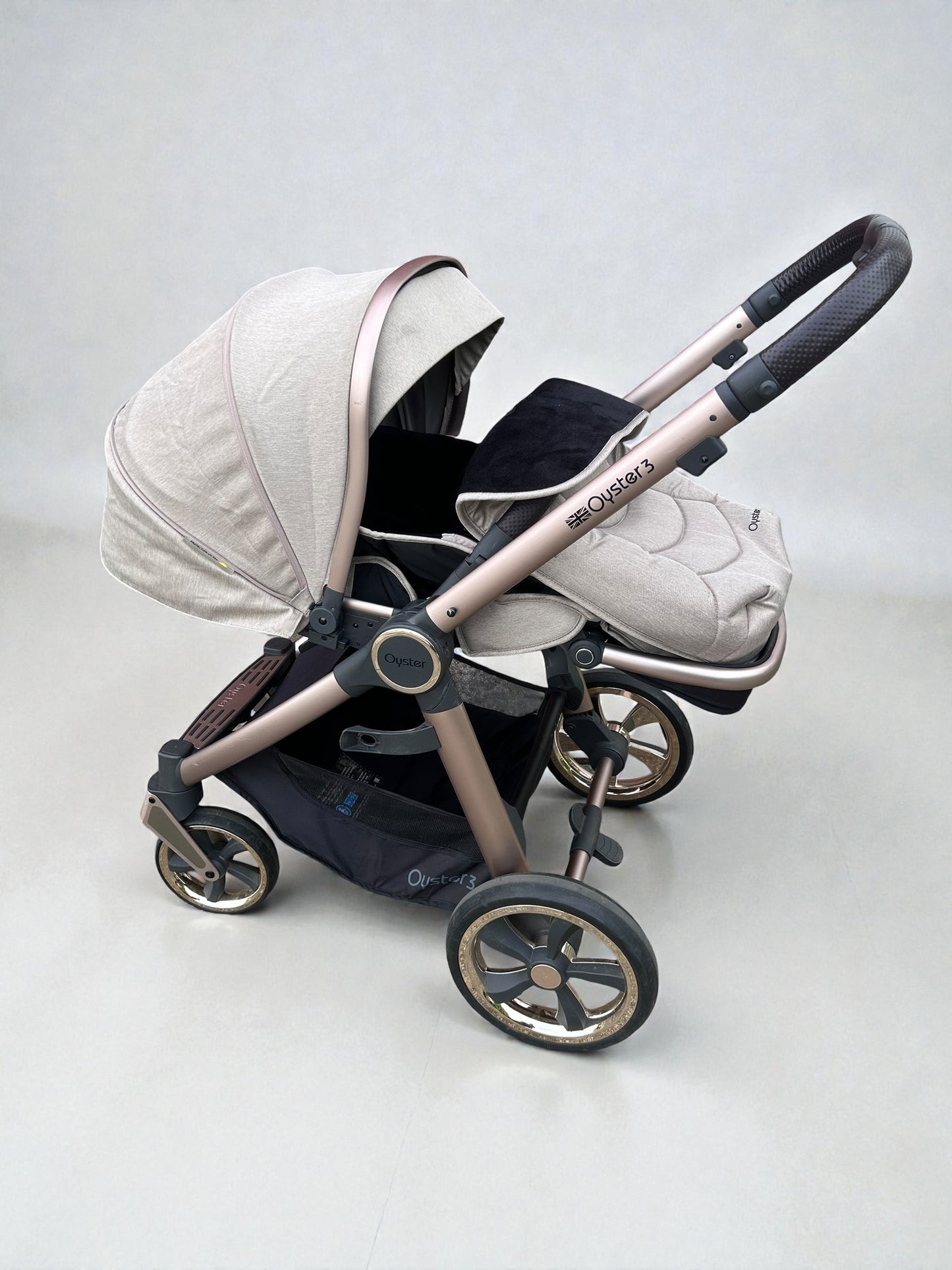 BabyStyle Oyster 3 Full Travel System - Creme Brûlée