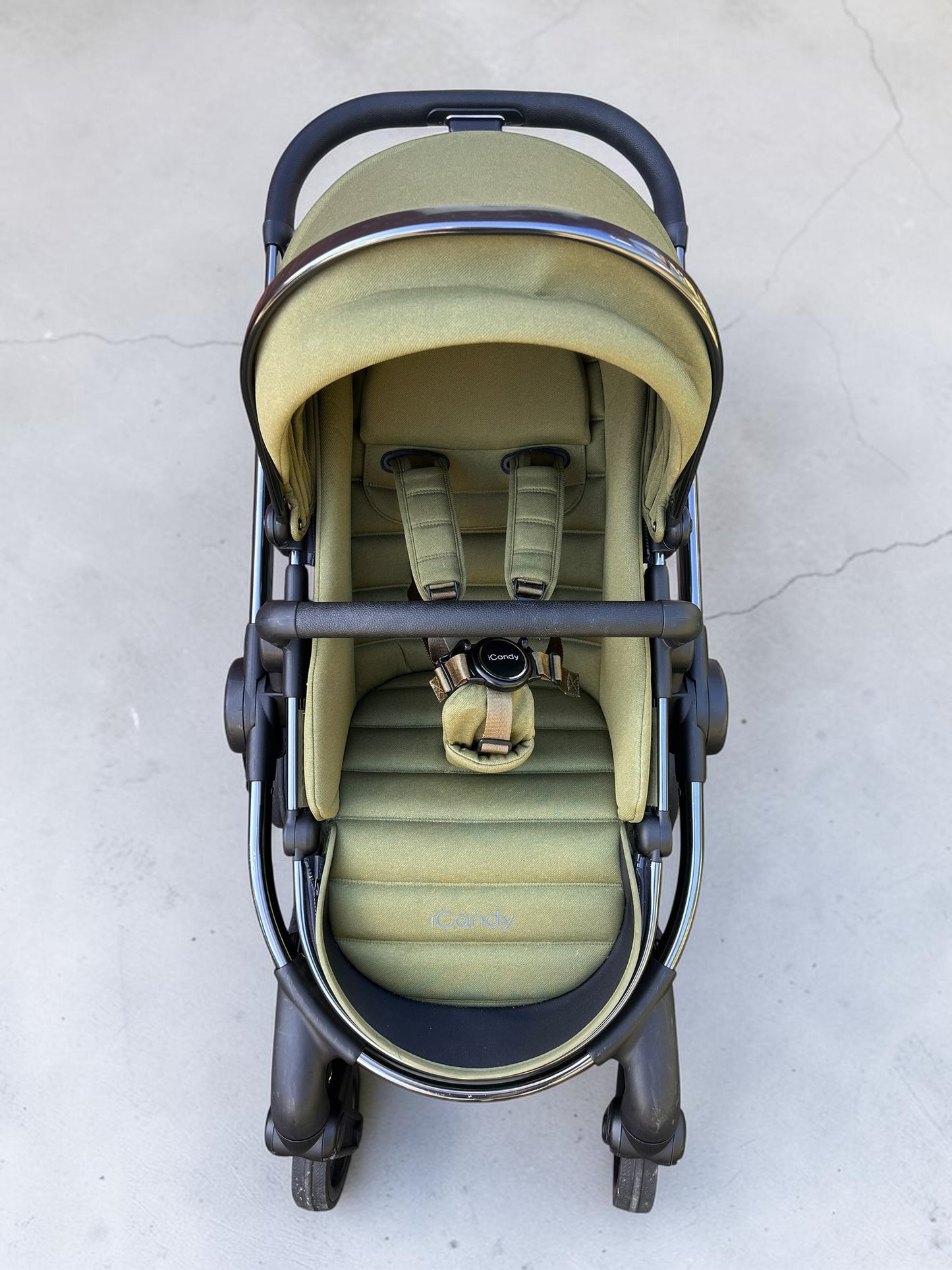 iCandy Peach 7 Travel System - Olive Green Phantom