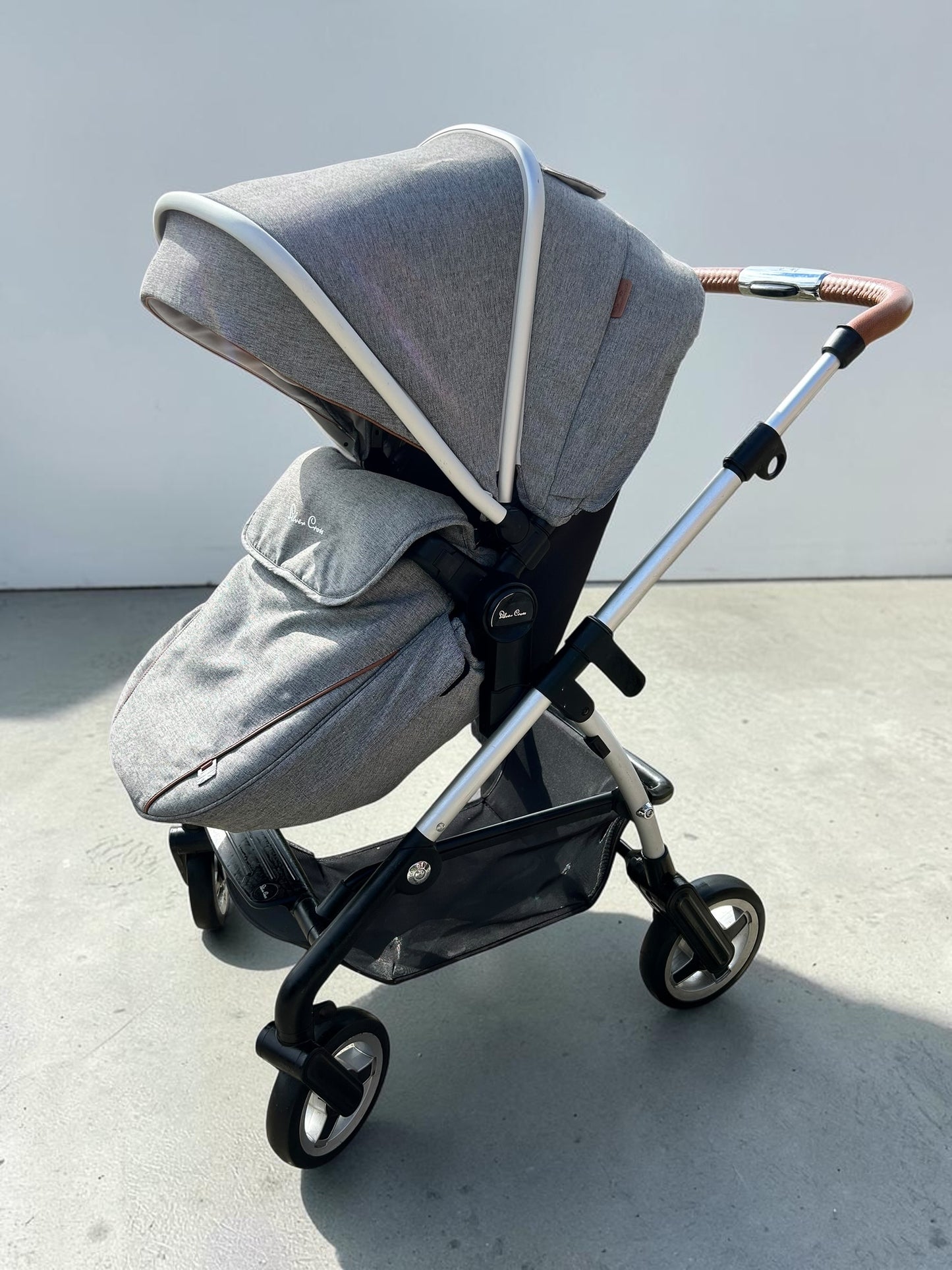 Silver Cross Wayfarer - 3 in 1 Travel System - Stone Grey