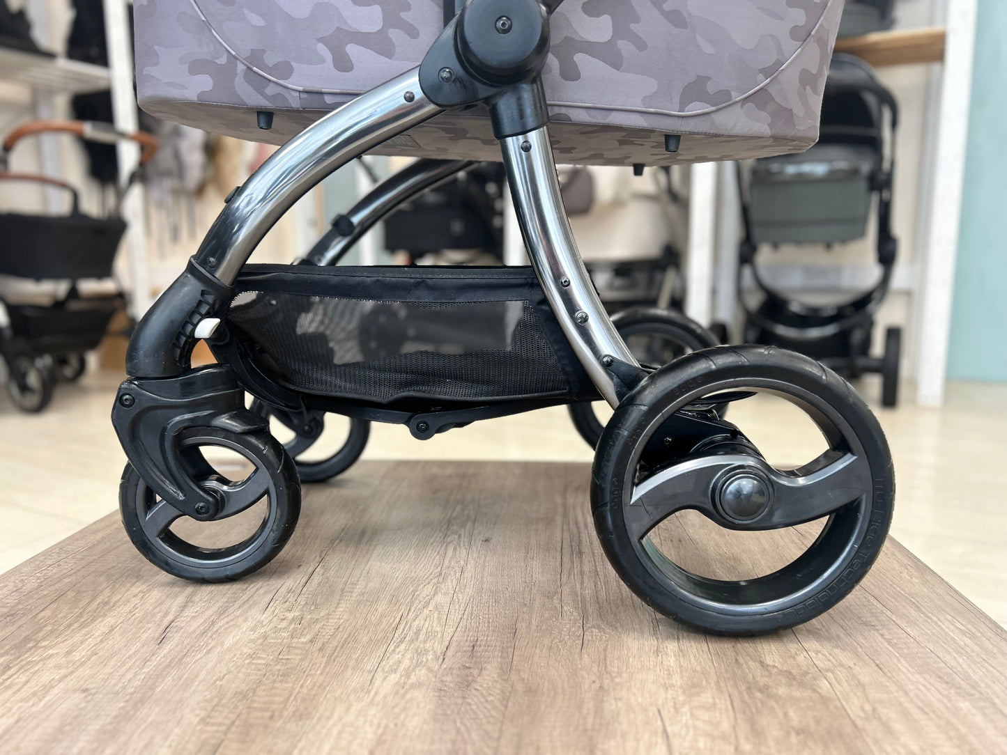 BabyStyle Egg Full Travel System  - Camo Grey