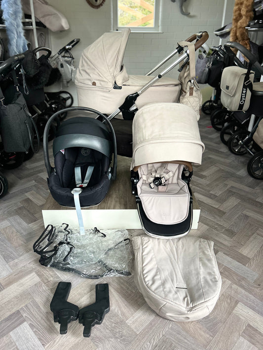 Mamas & Papas Flip XT3 Travel System - Biscuit