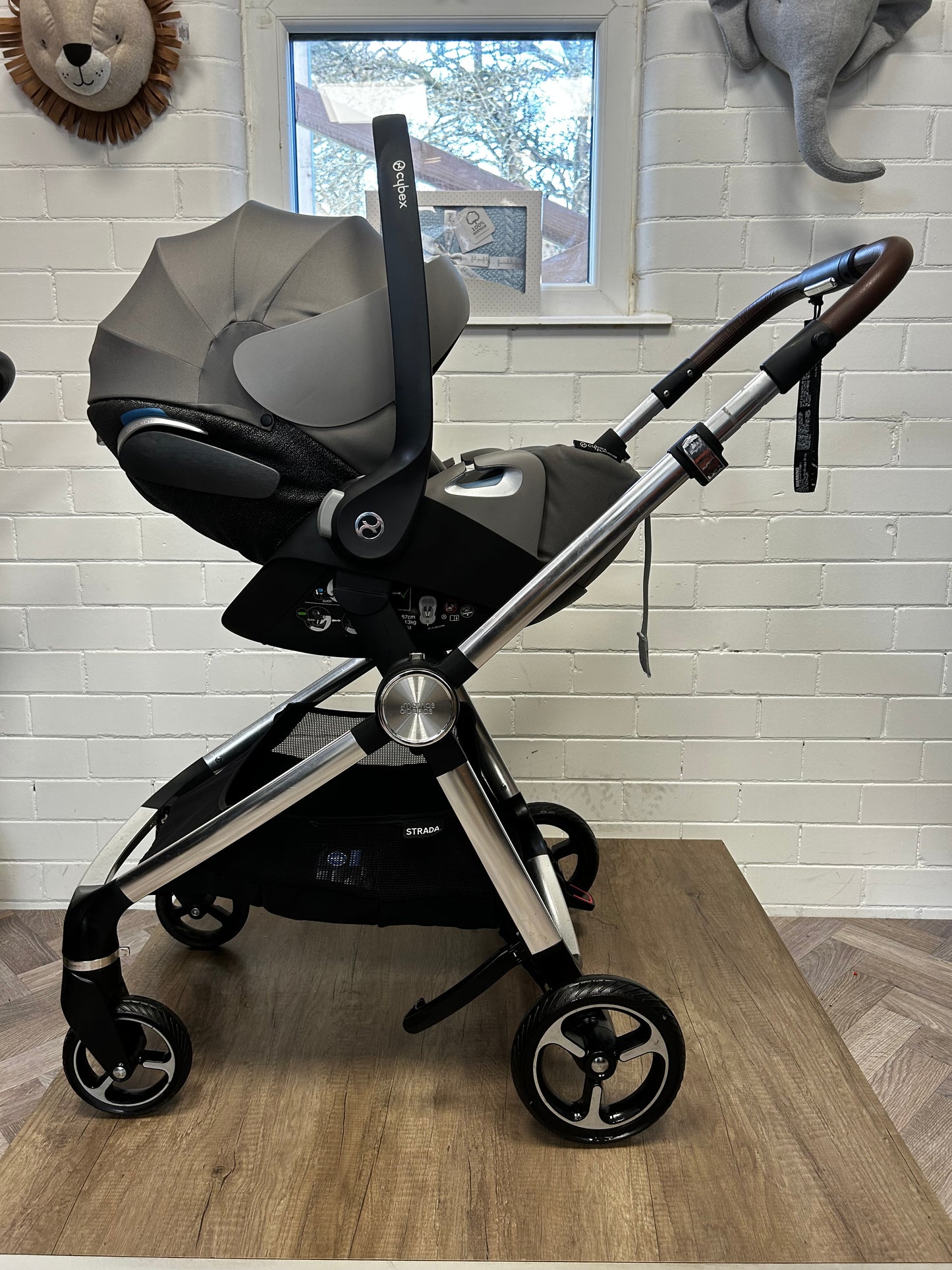 Mamas & Papas Strada 3in1 Travel System - Grey Mist
