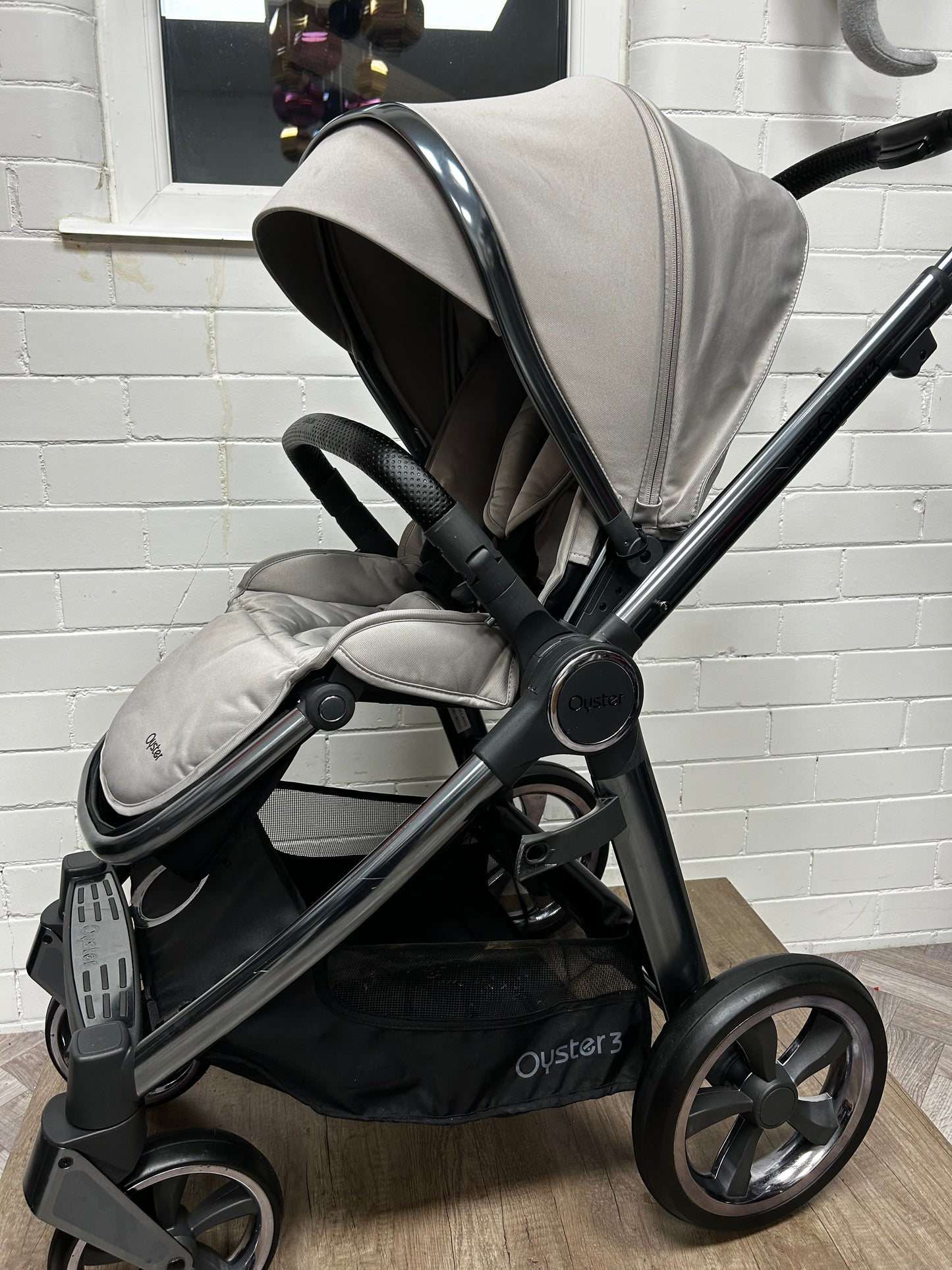 BabyStyle Oyster 3 - Stone - 3 in 1 Travel System