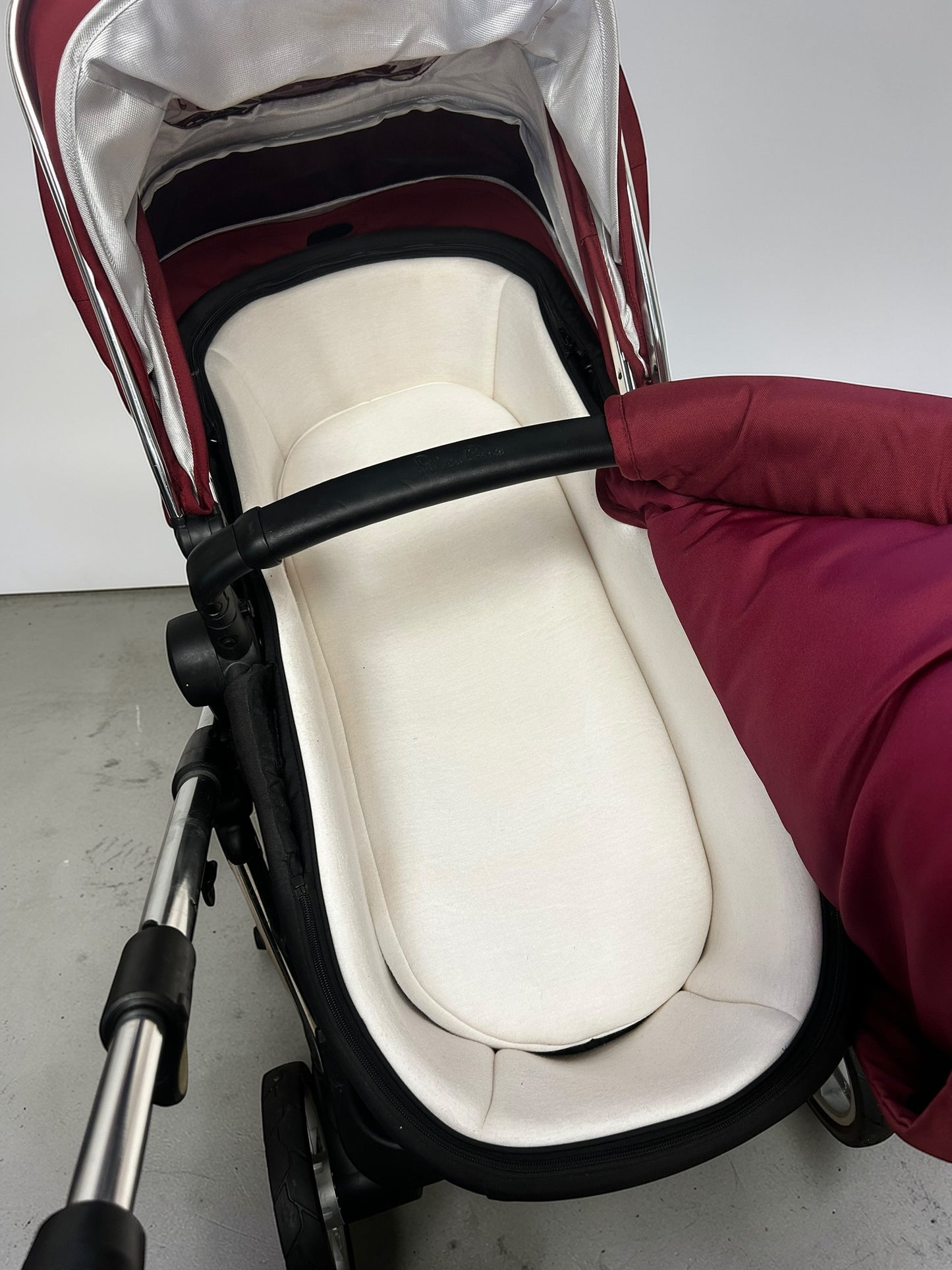 Silver Cross Pioneer 3in1 Travel System - Vintage Red