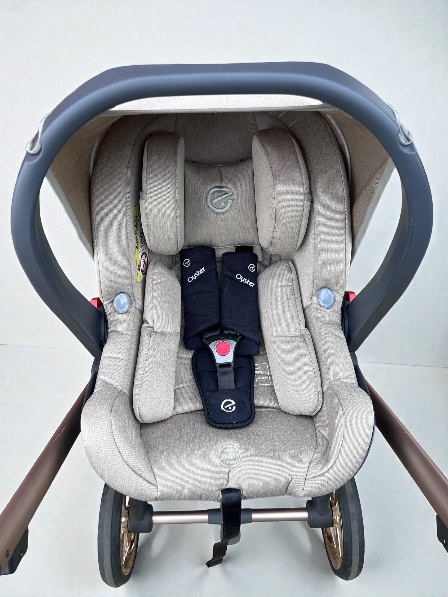 BabyStyle Oyster 3 Full Travel System - Creme Brûlée