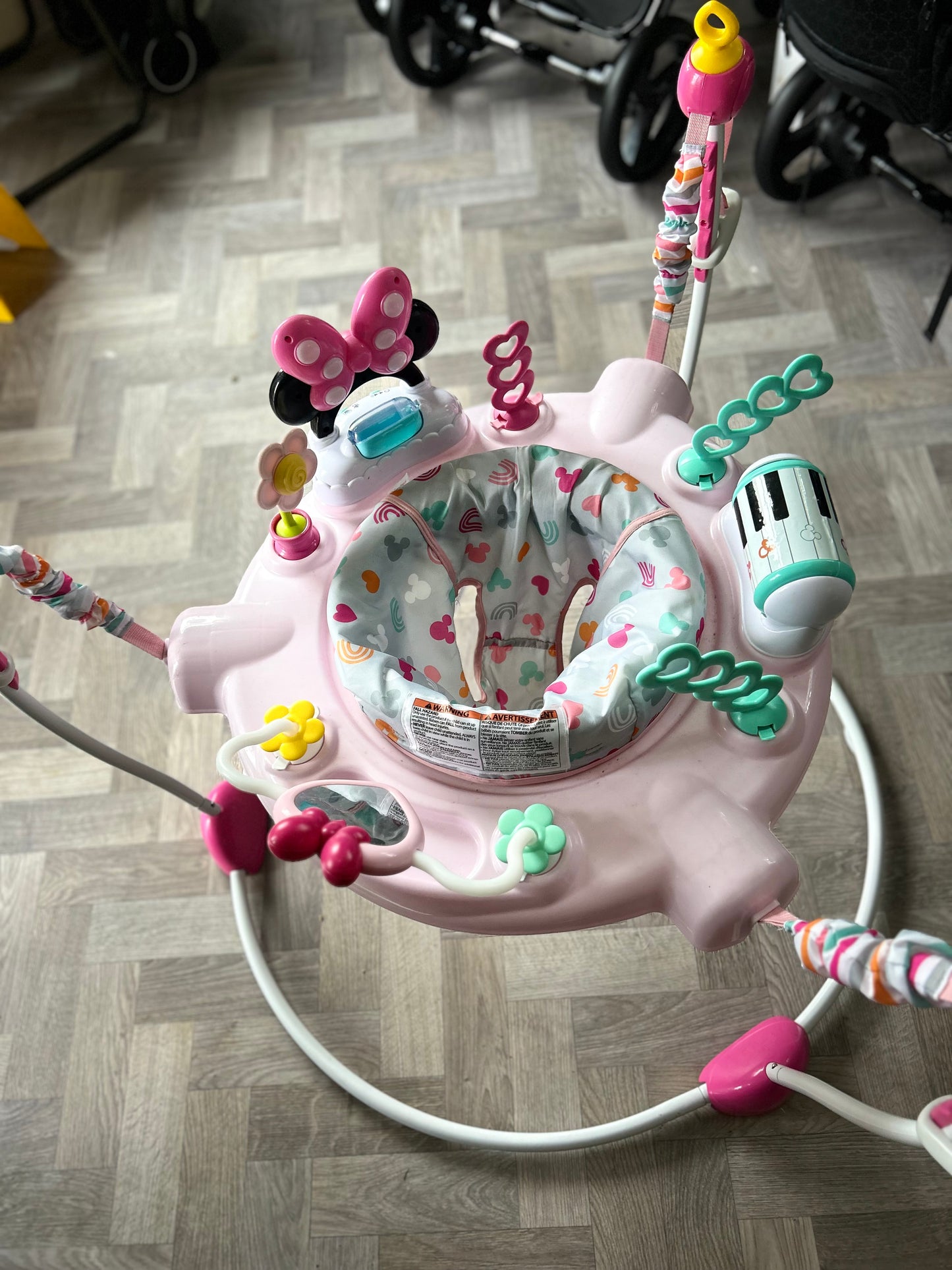 Bright Starts Disney Minnie Mouse Baby Jumper