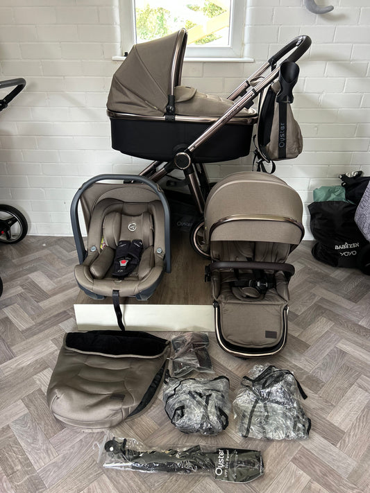 BabyStyle Oyster 3 - Mink - Full Travel System