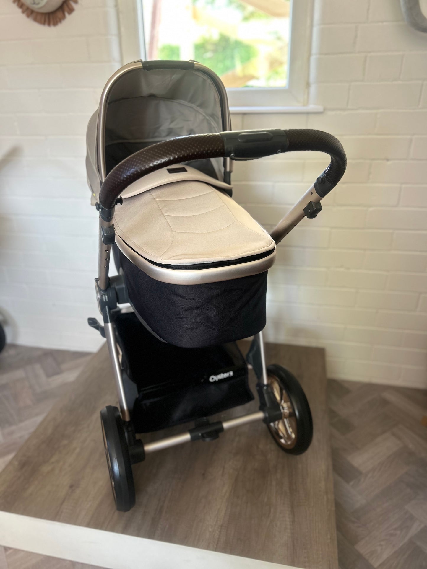 BabyStyle Oyster 3 - Champagne 2 in 1 Travel System
