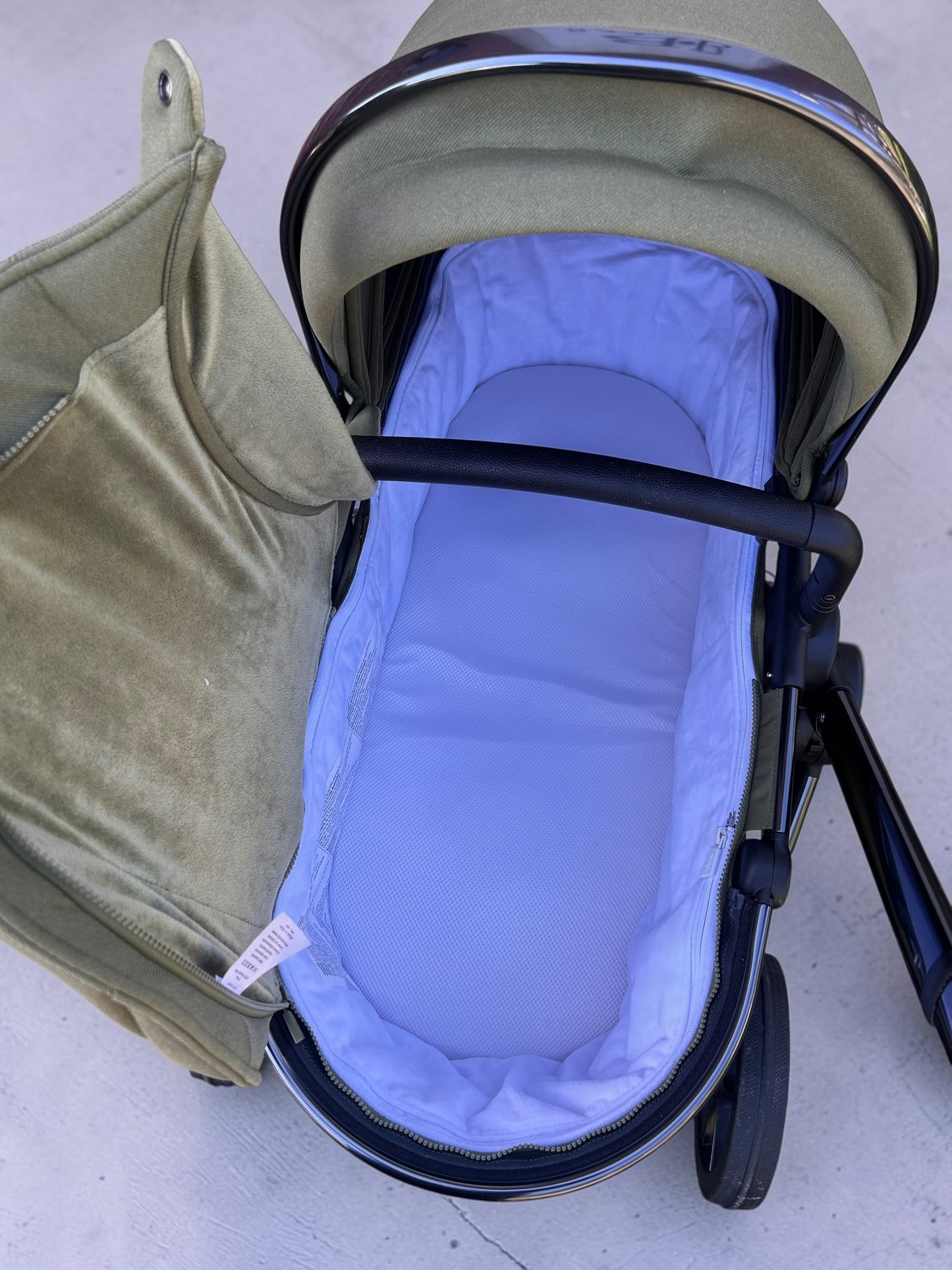 iCandy Peach 7 Travel System - Olive Green Phantom