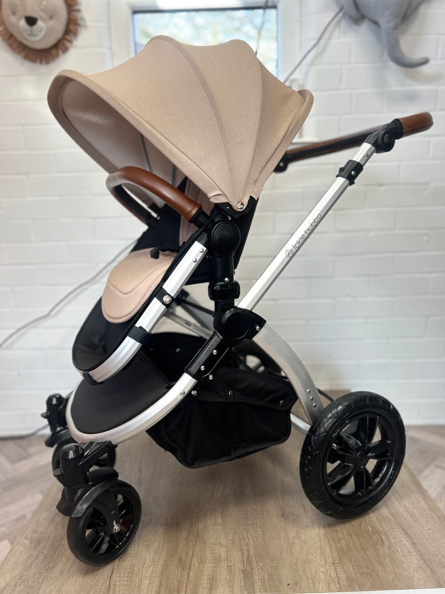 Ickle Bubba Stomp Luxe - Desert - 3 in 1 Travel System