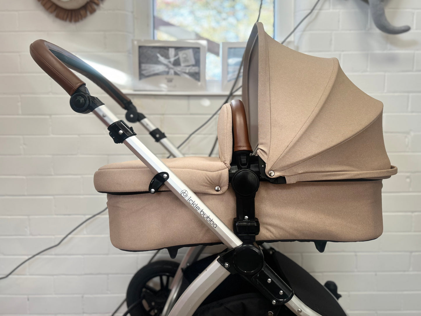Ickle Bubba Stomp Luxe - Desert - 3 in 1 Travel System